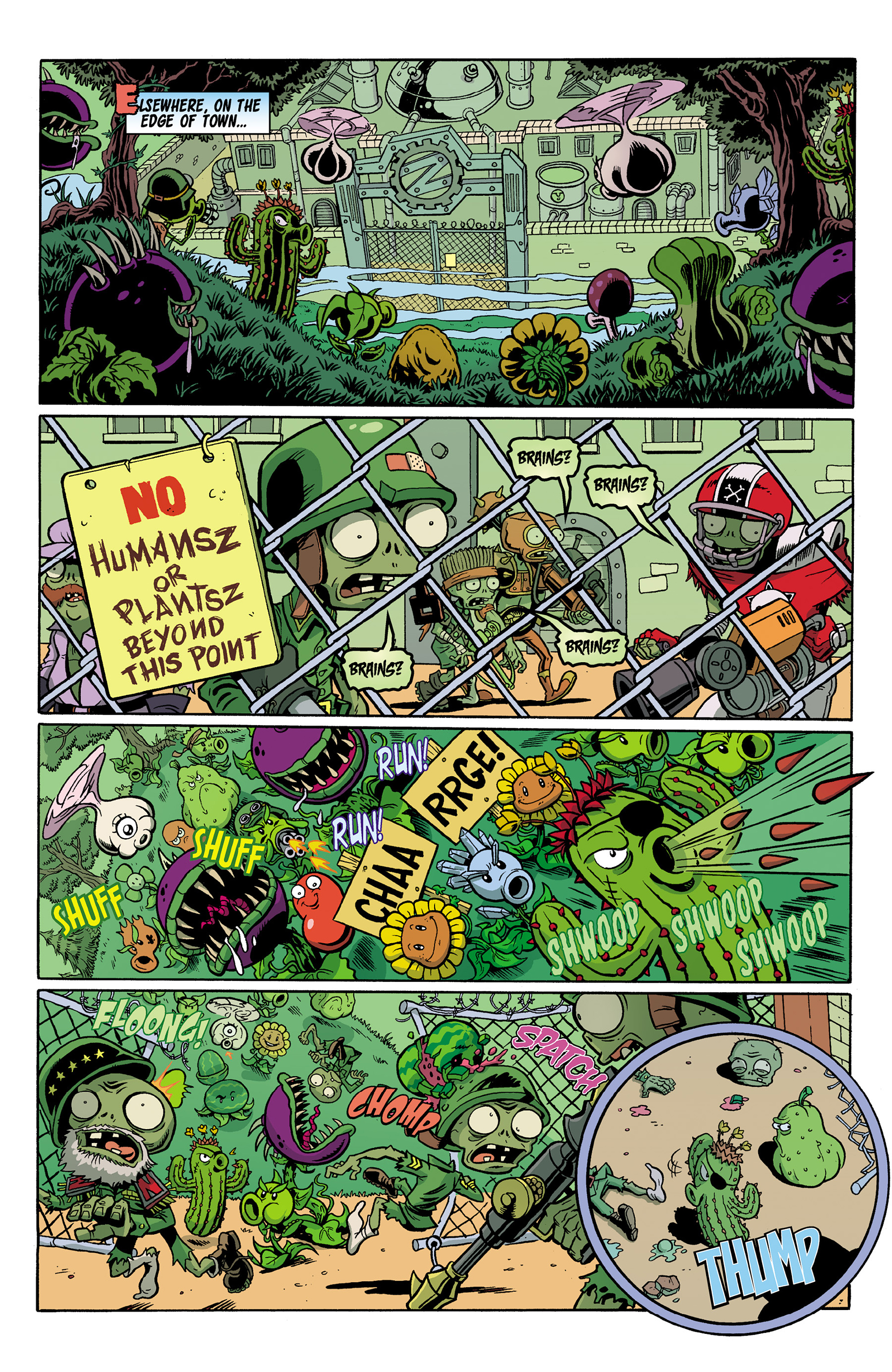 Read online Plants vs. Zombies: Garden Warfare comic -  Issue #1 - 21