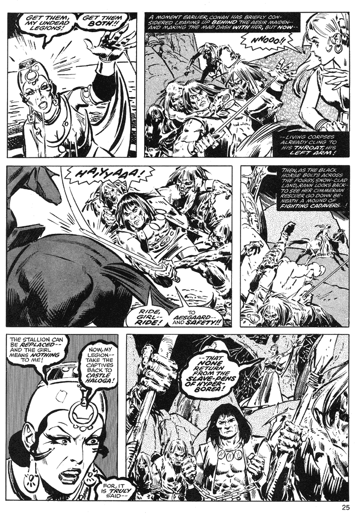 Read online The Savage Sword Of Conan comic -  Issue #39 - 25