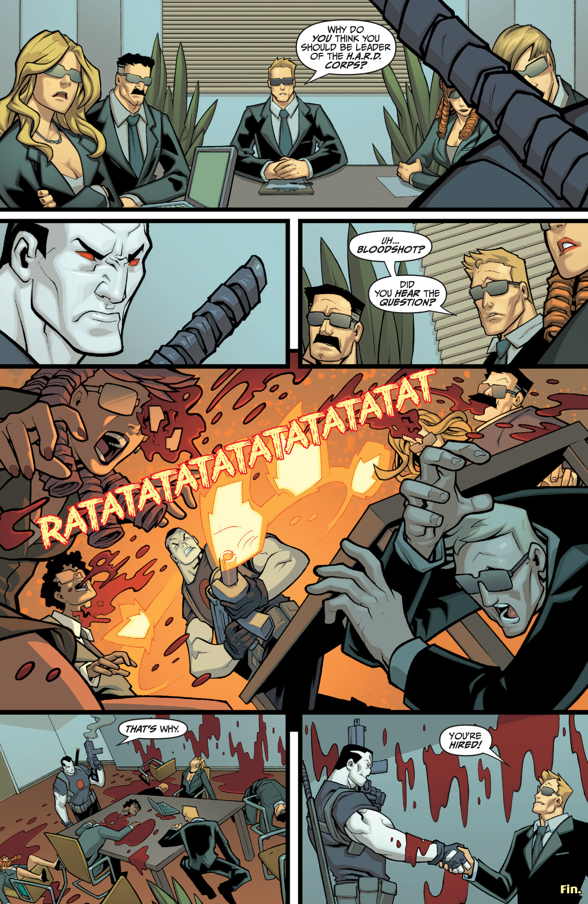 Read online Bloodshot and H.A.R.D.Corps comic -  Issue # TPB 4 - 137