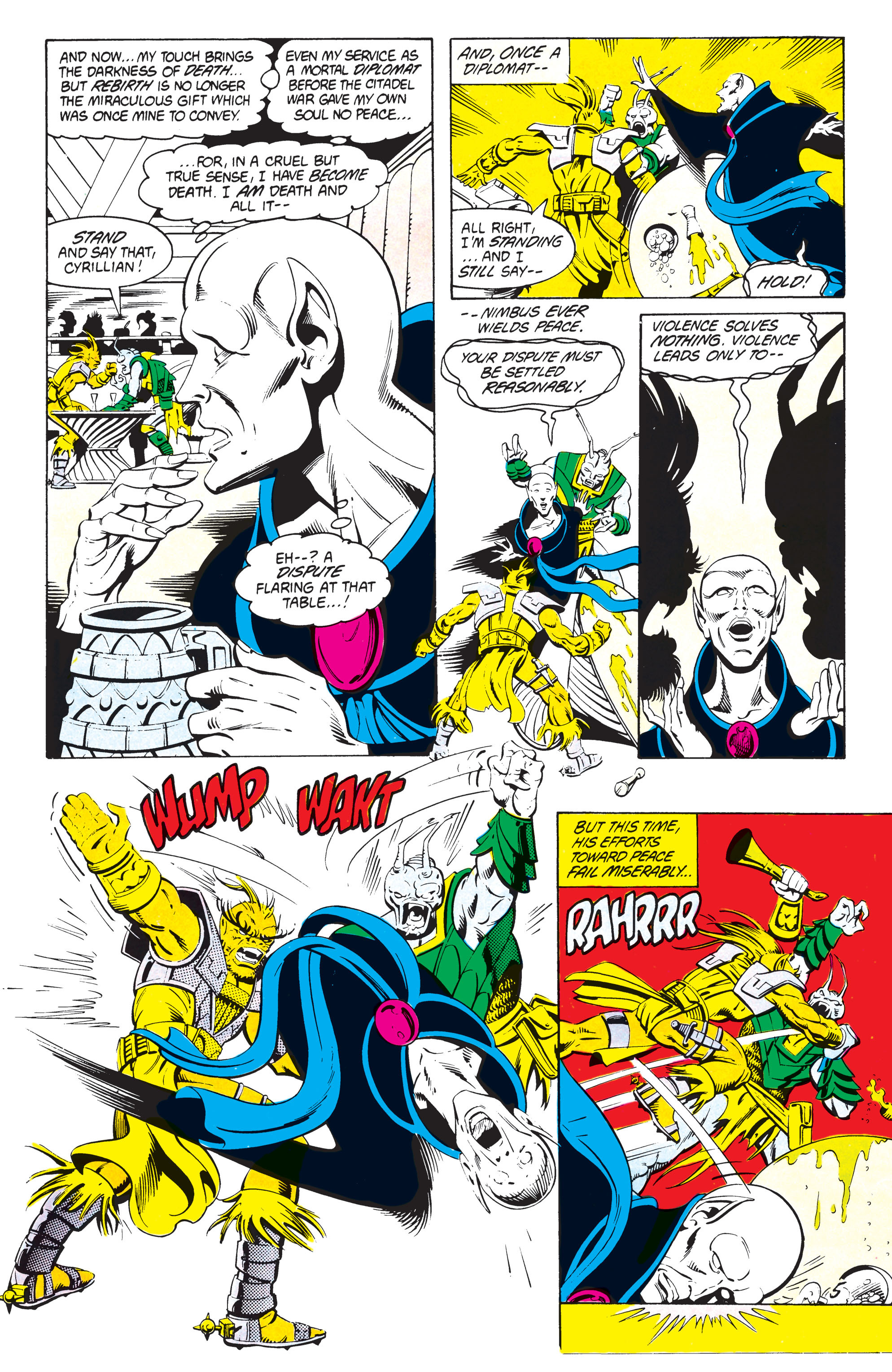 Read online The Omega Men (1983) comic -  Issue #22 - 6