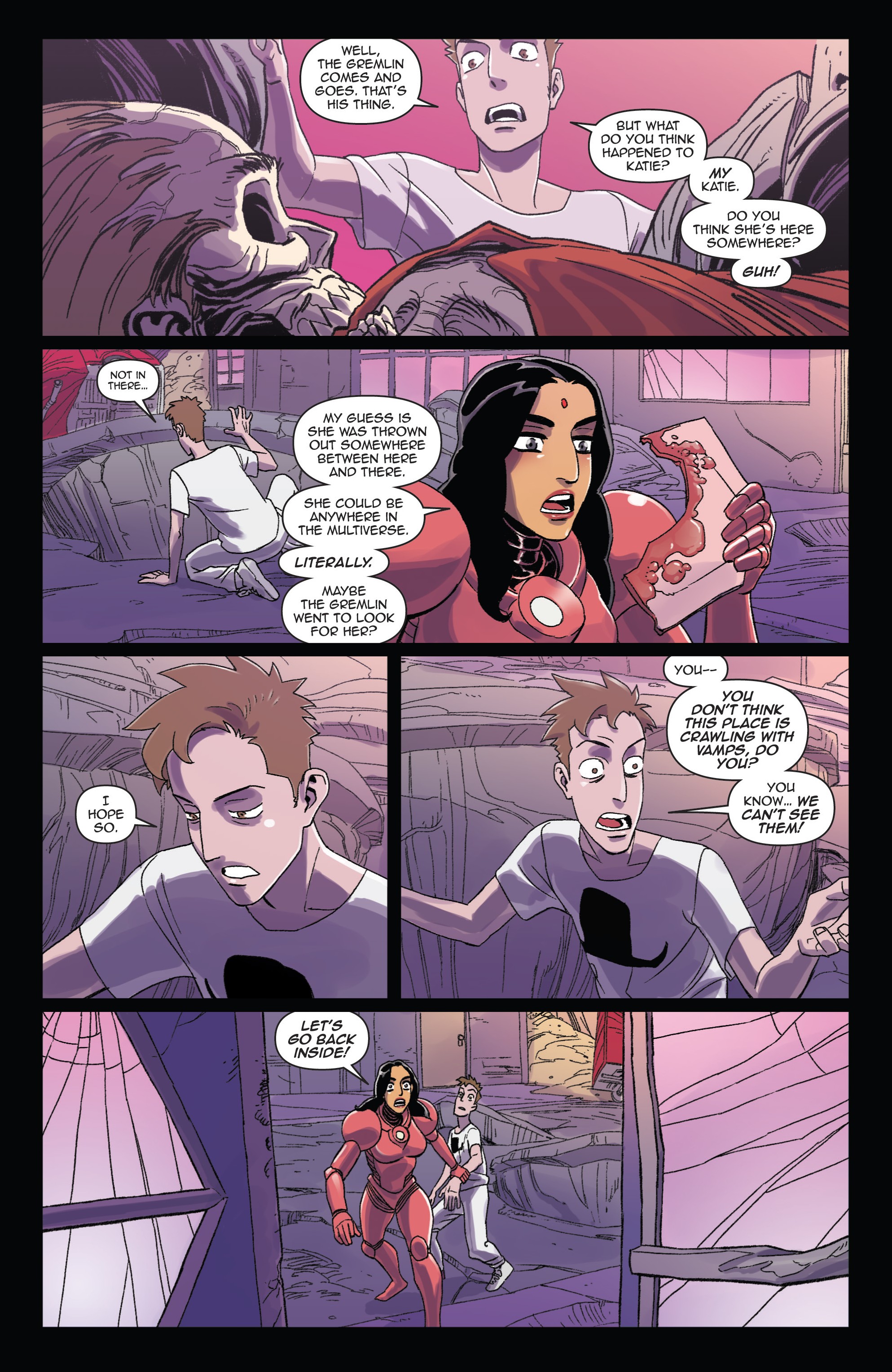 Read online Vampblade Season 4 comic -  Issue #2 - 16