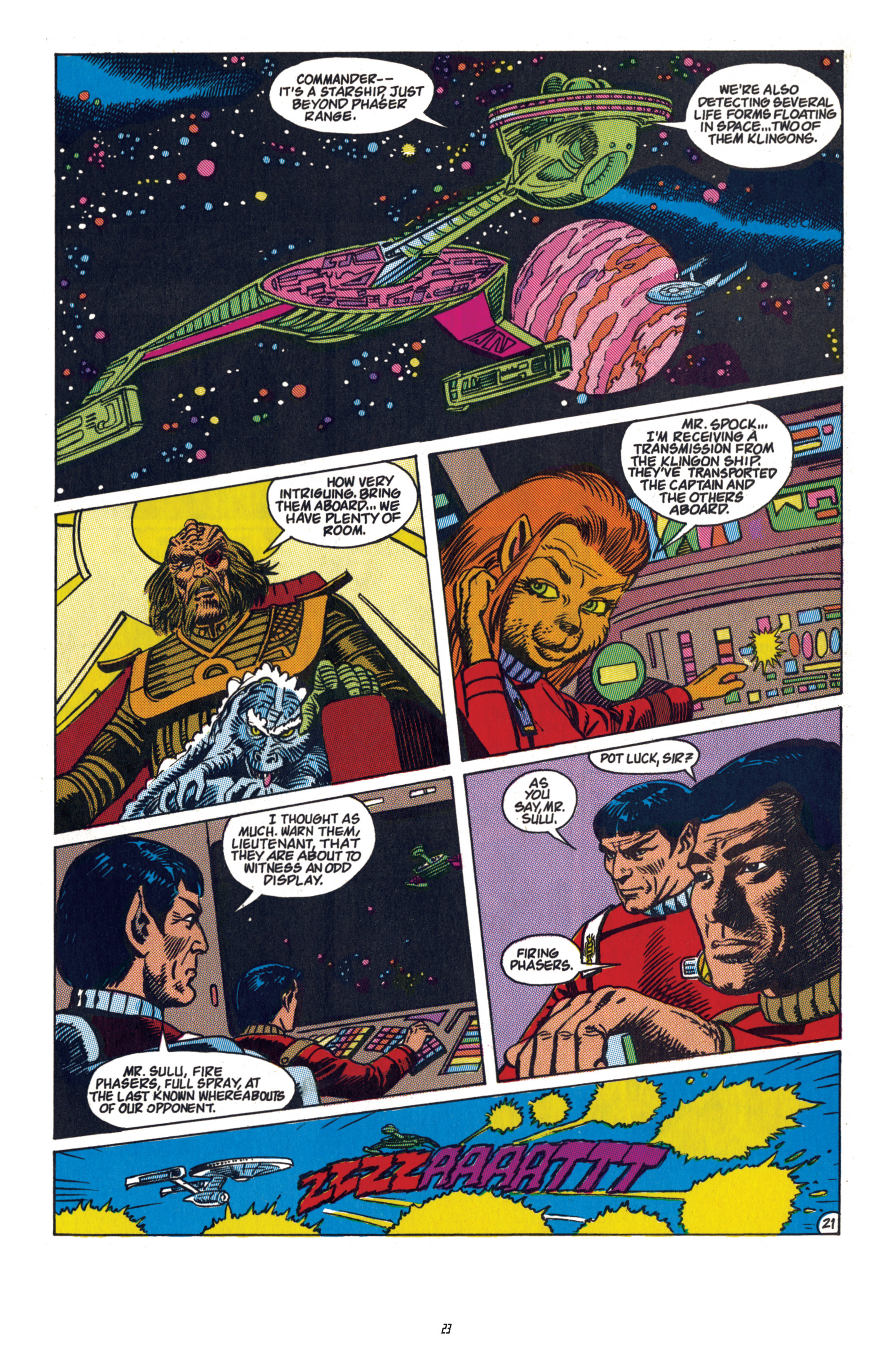 Read online Star Trek Classics comic -  Issue #5 - 23