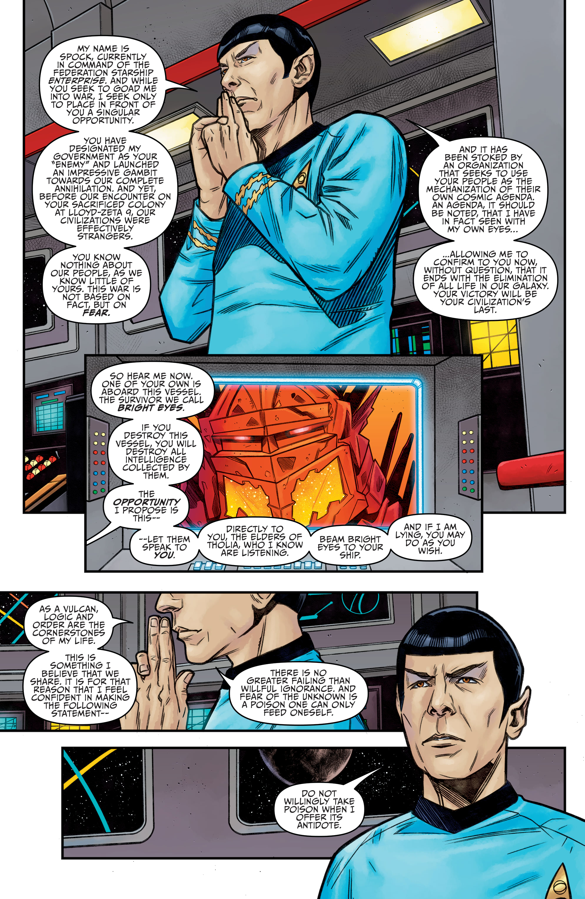 Read online Star Trek: Year Five comic -  Issue #24 - 7