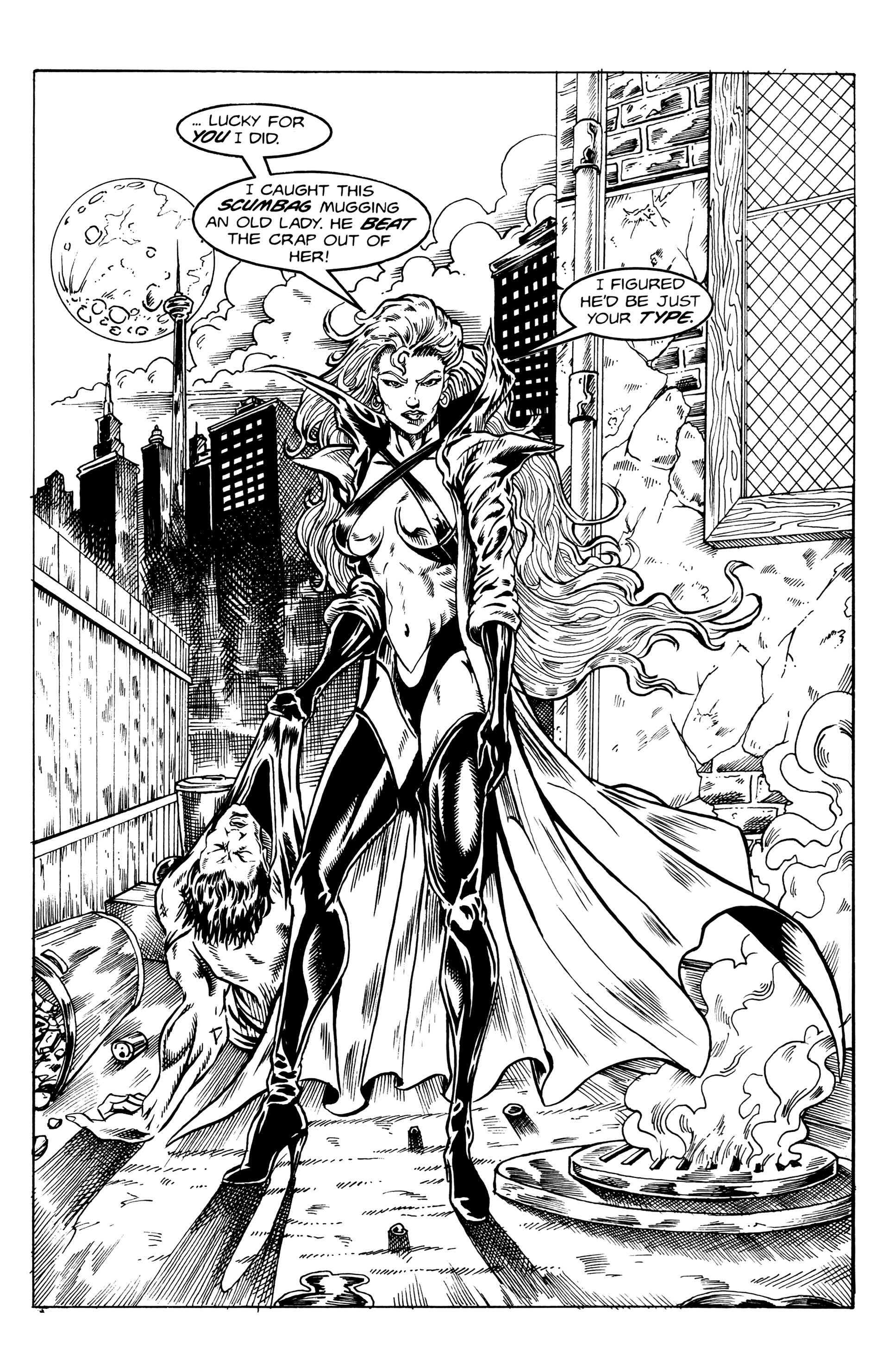 Read online Flesh & Blood comic -  Issue #1 - 4
