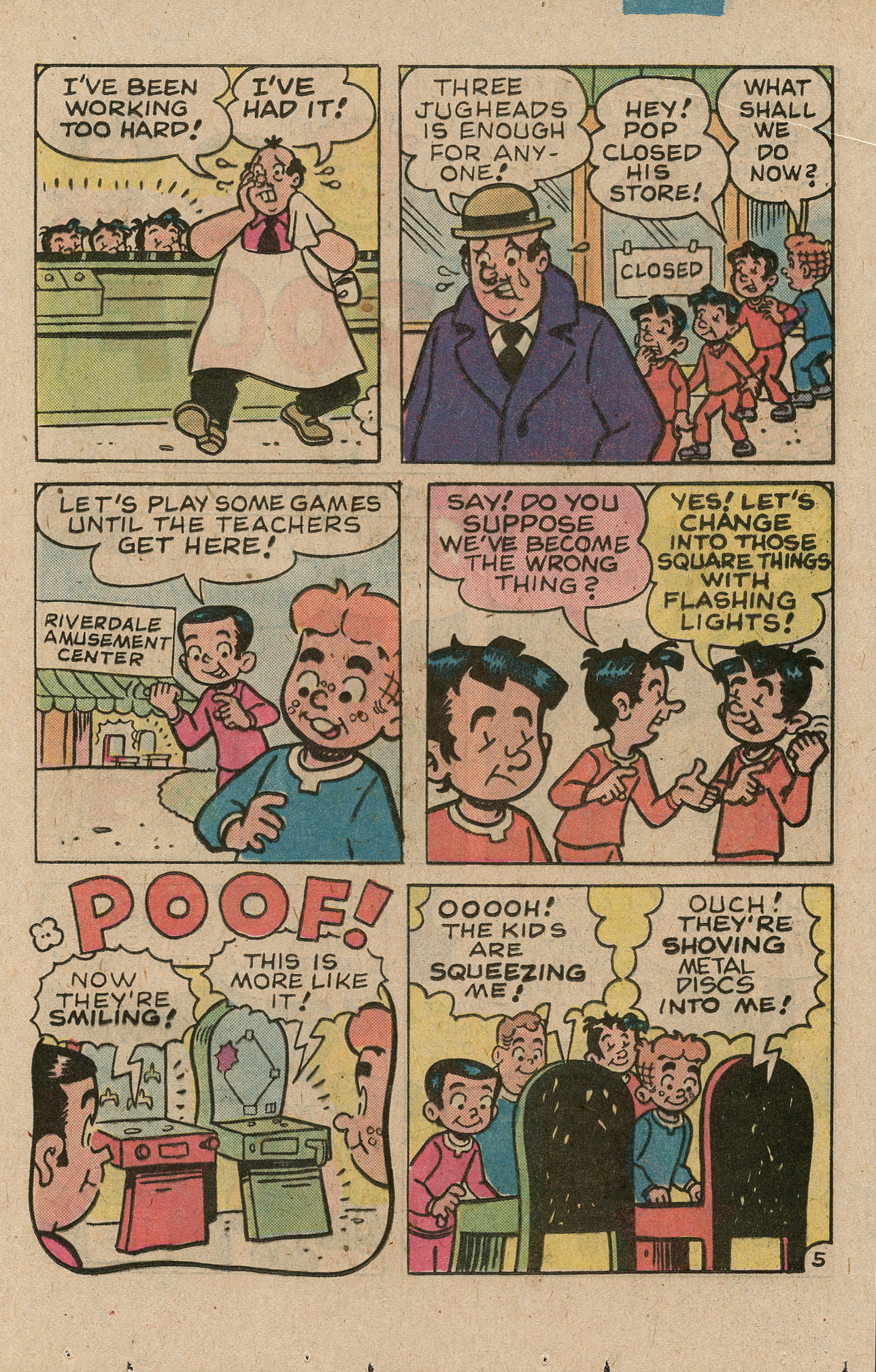 Read online Archie's TV Laugh-Out comic -  Issue #87 - 17