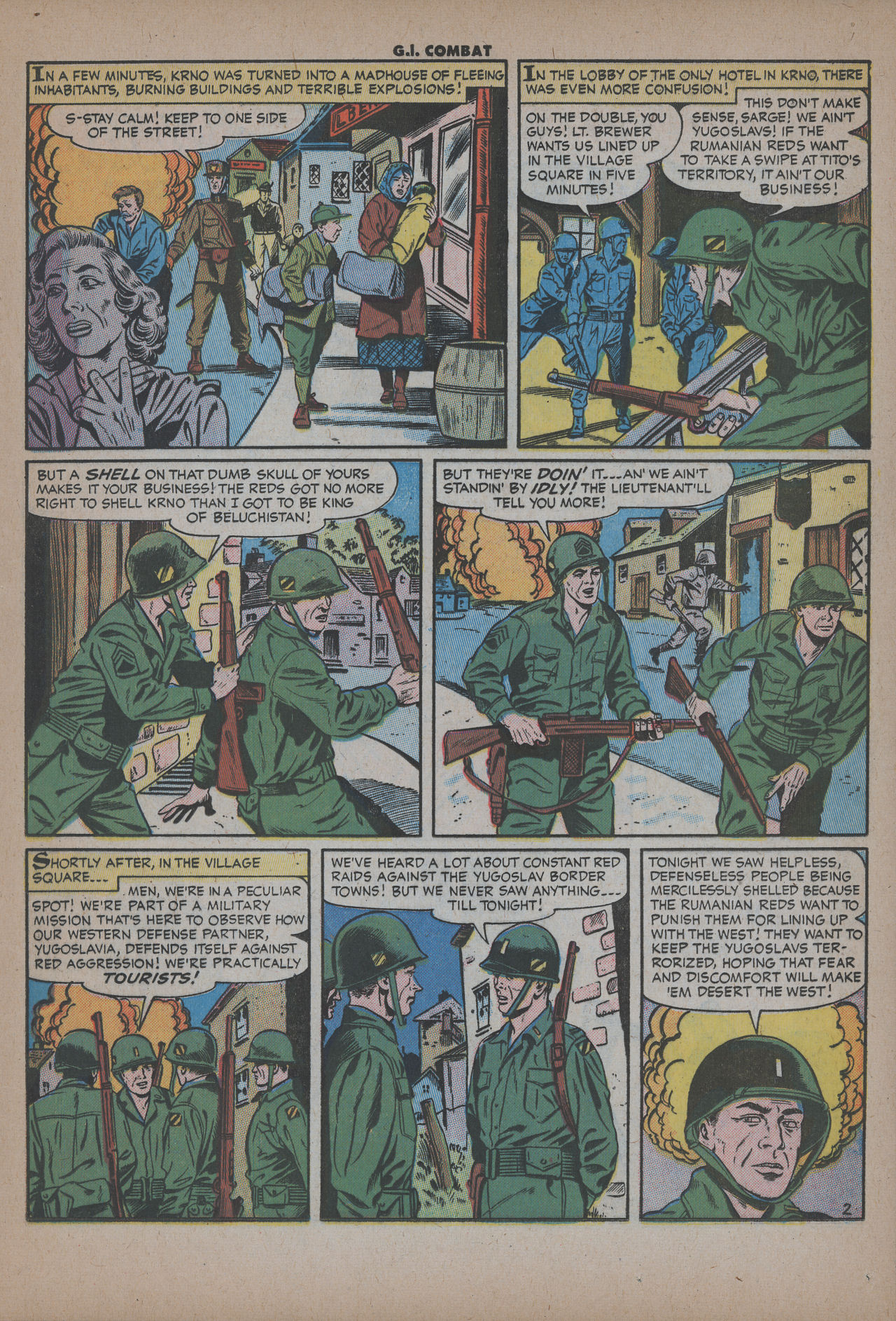 Read online G.I. Combat (1952) comic -  Issue #41 - 13