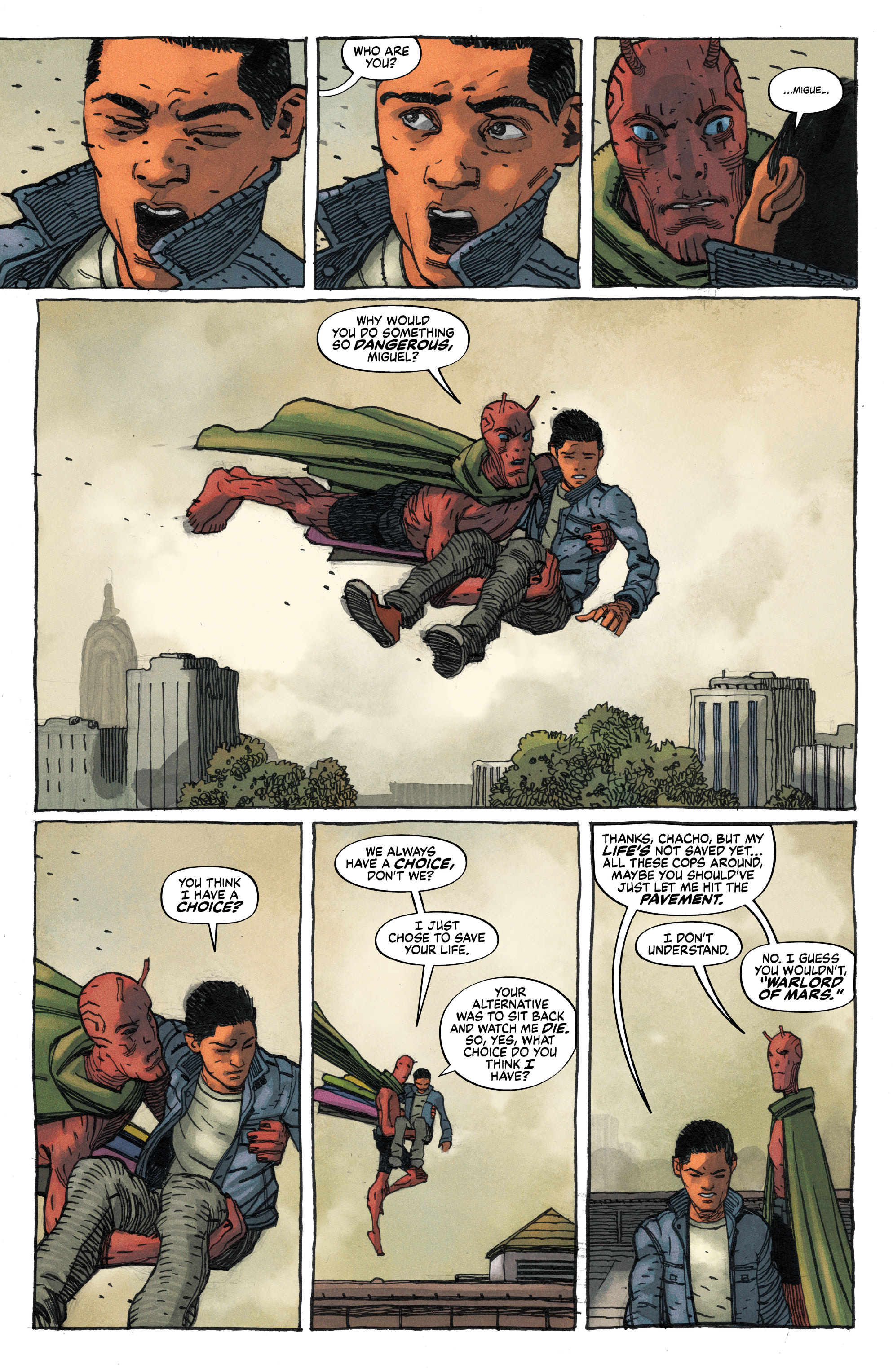 Read online Barbalien: Red Planet comic -  Issue #1 - 13