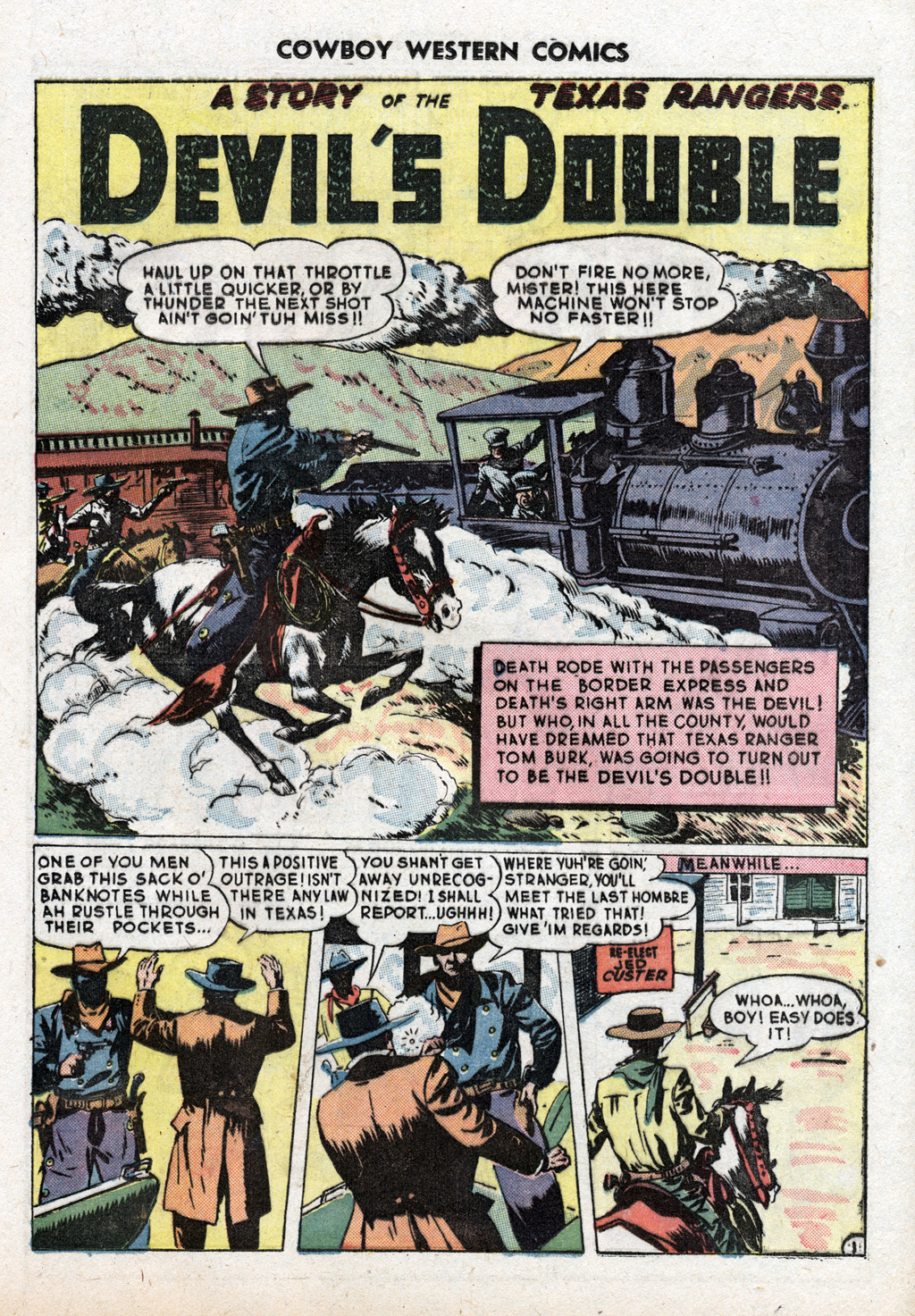 Read online Cowboy Western Comics (1948) comic -  Issue #22 - 31