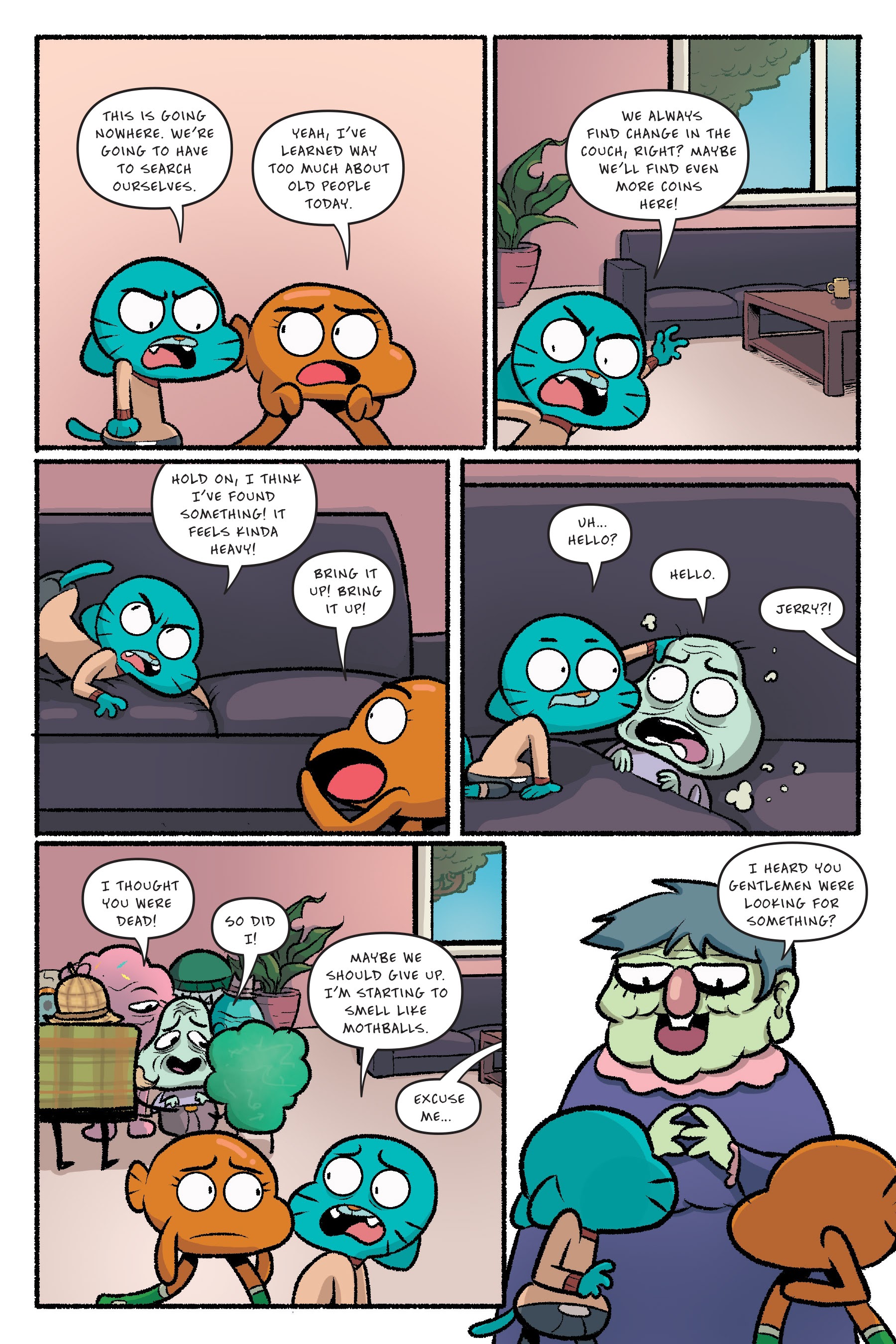 Read online The Amazing World of Gumball: The Storm comic -  Issue # TPB - 140