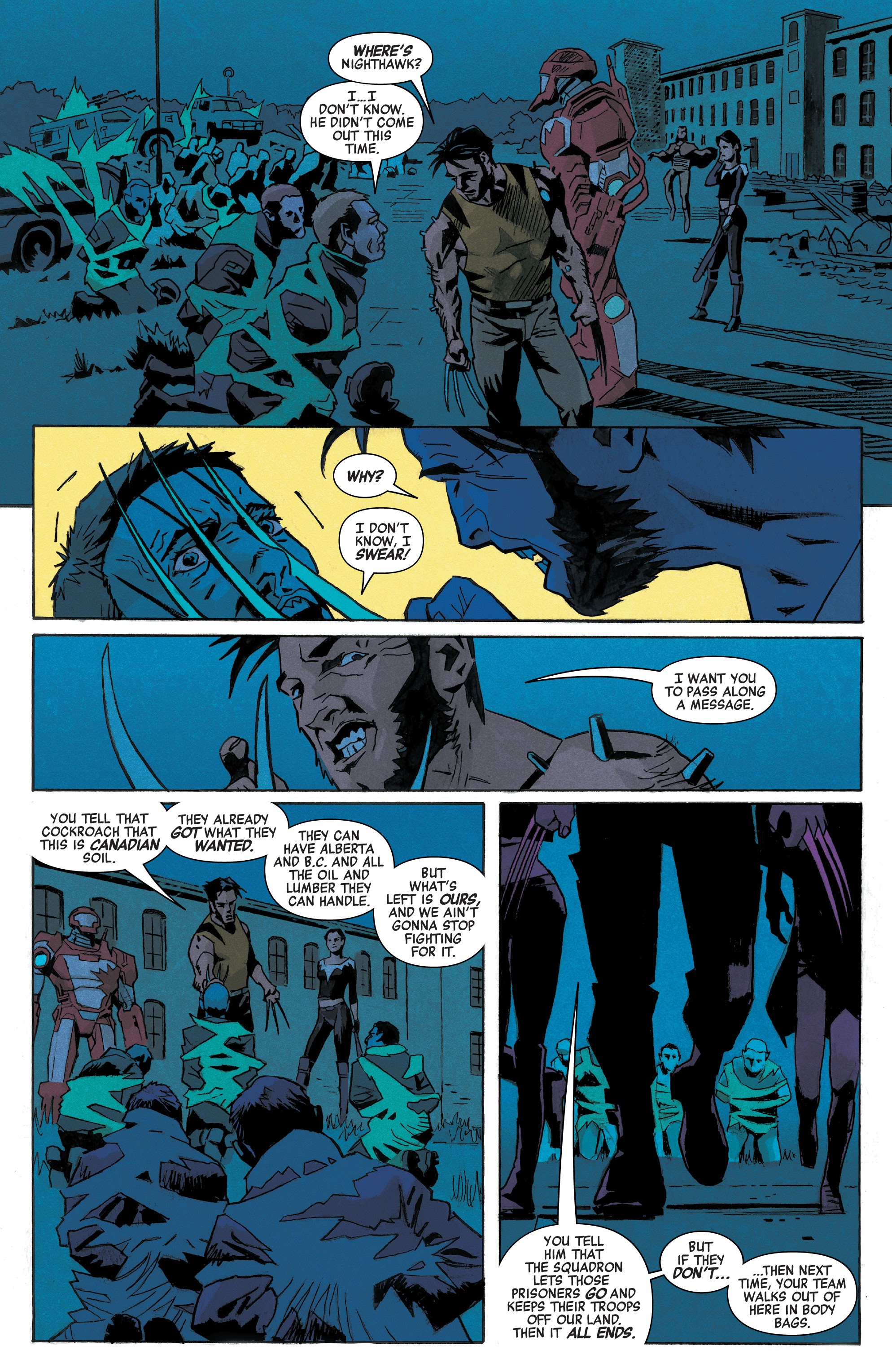 Read online Heroes Reborn: One-Shots comic -  Issue # Weapon X & Final Flight - 18