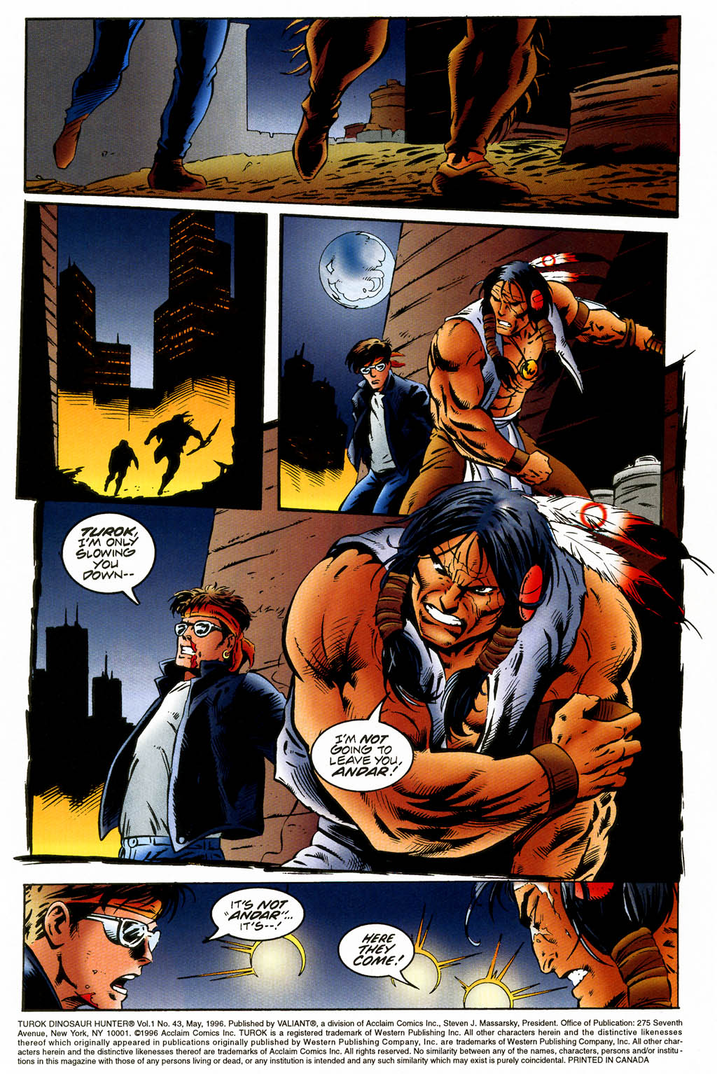 Read online Turok, Dinosaur Hunter (1993) comic -  Issue #43 - 2