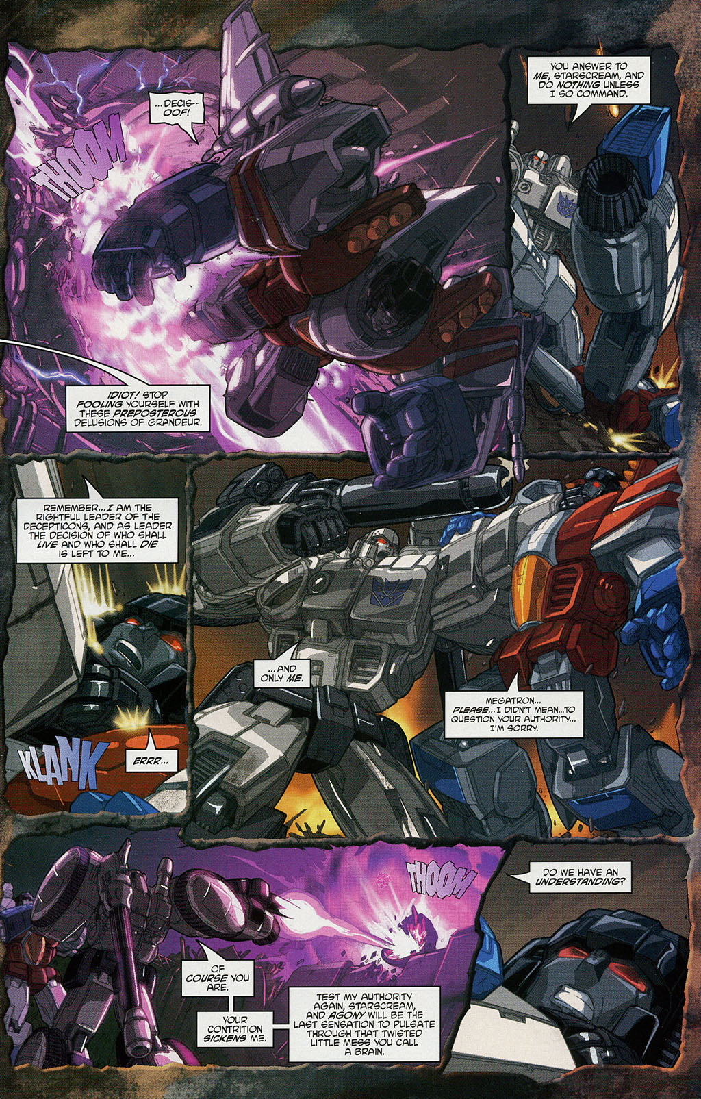Read online Transformers: Generation 1 (2004) comic -  Issue #4 - 4