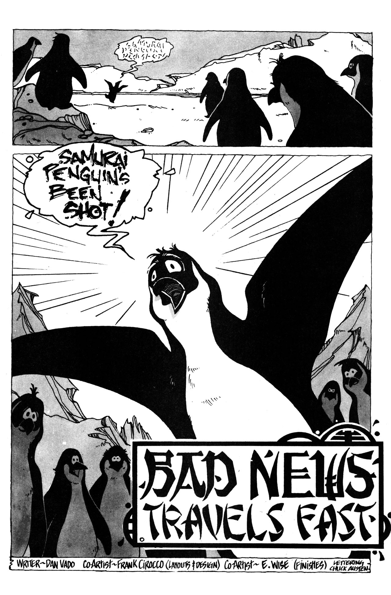 Read online Samurai Penguin comic -  Issue #5 - 5
