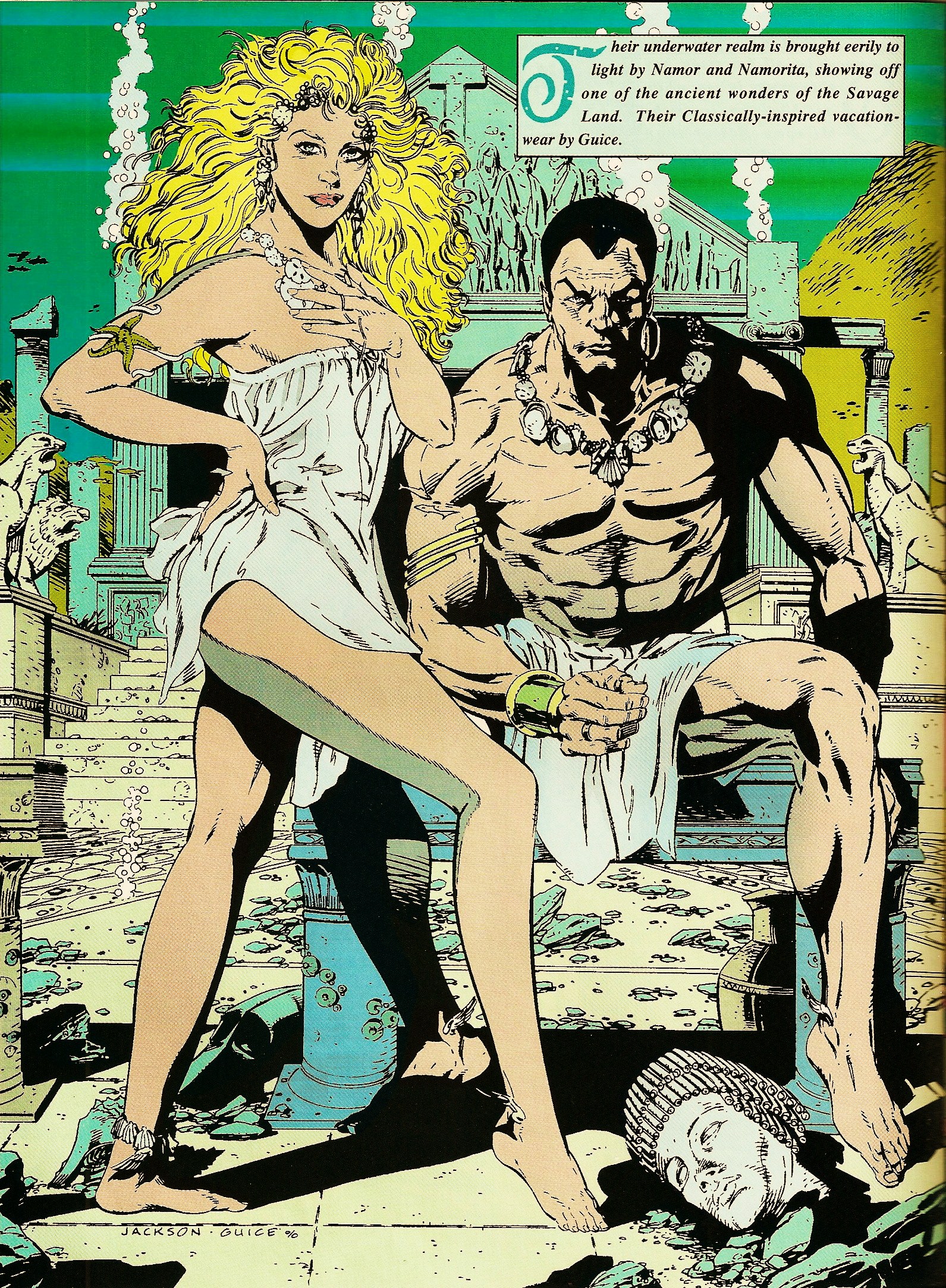 Read online Marvel Illustrated: Swimsuit Issue comic -  Issue # Full - 33