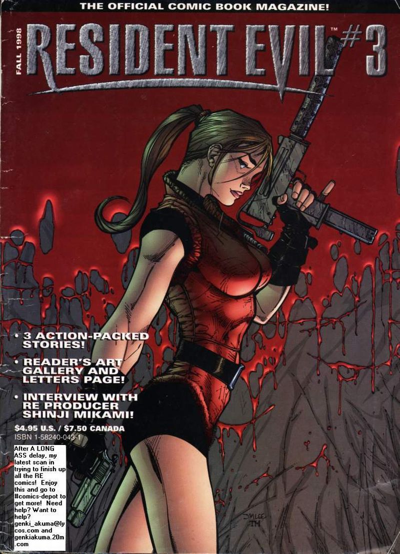 Read online Resident Evil (1998) comic -  Issue #3 - 1