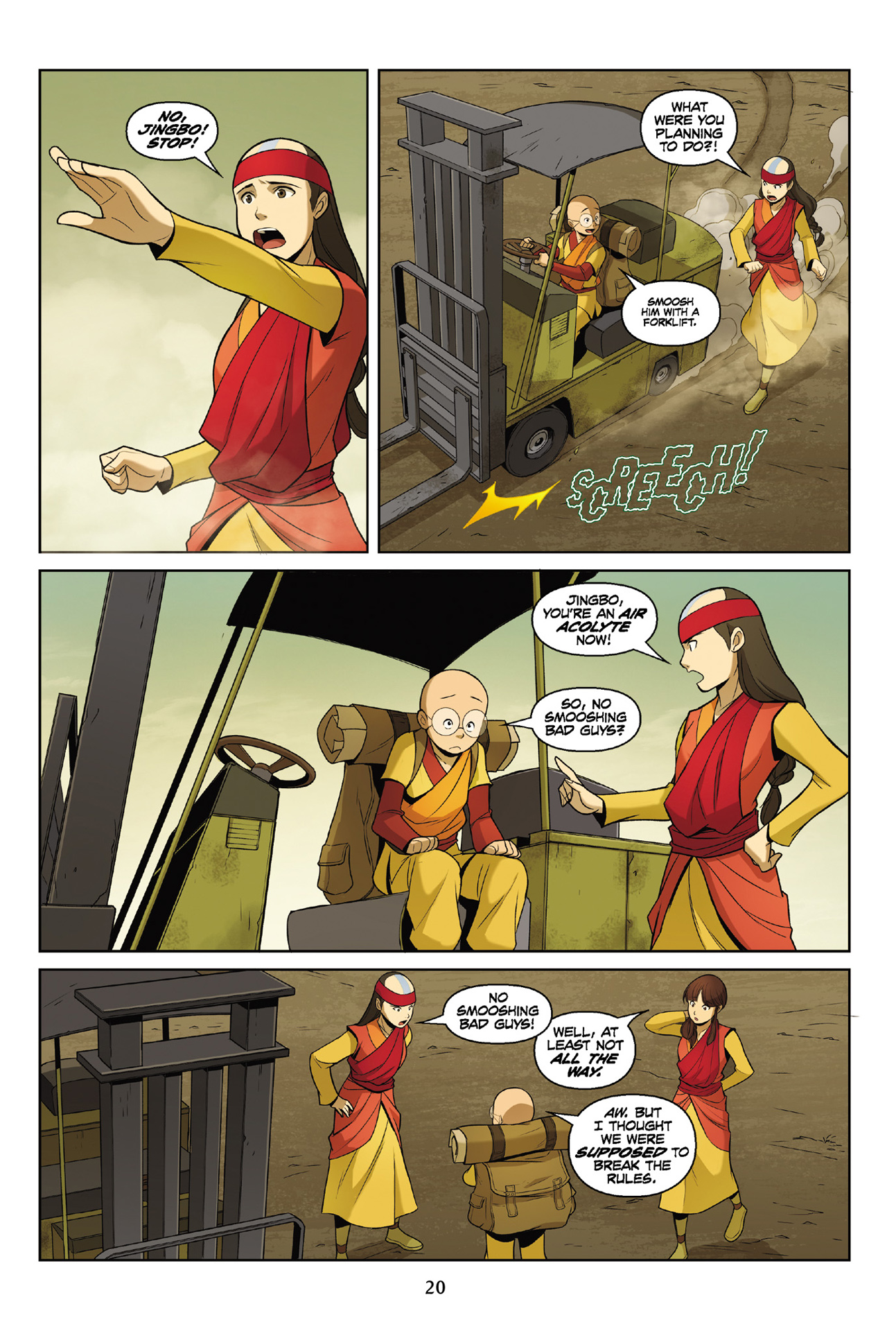 Read online Nickelodeon Avatar: The Last Airbender - The Rift comic -  Issue # Part 2 - 21