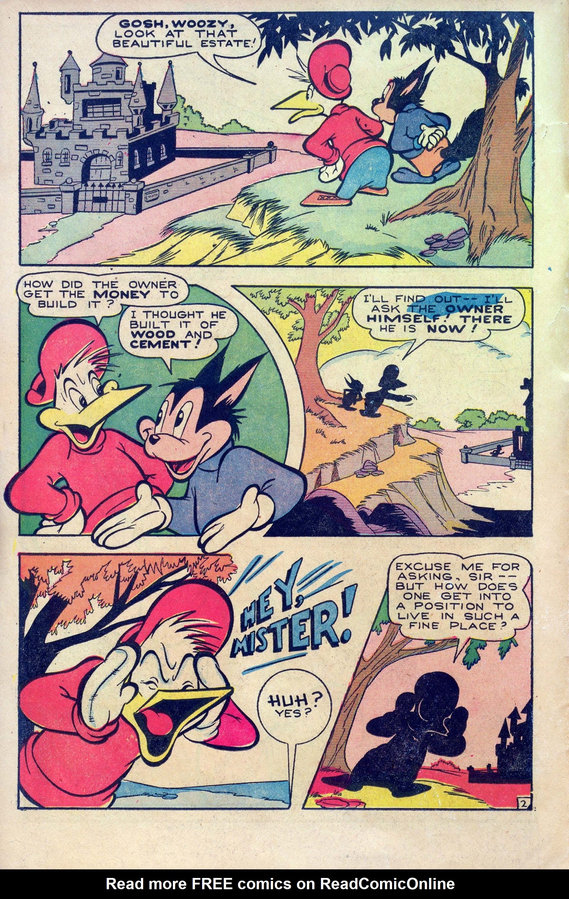 Read online Wacky Duck (1948) comic -  Issue #1 - 12
