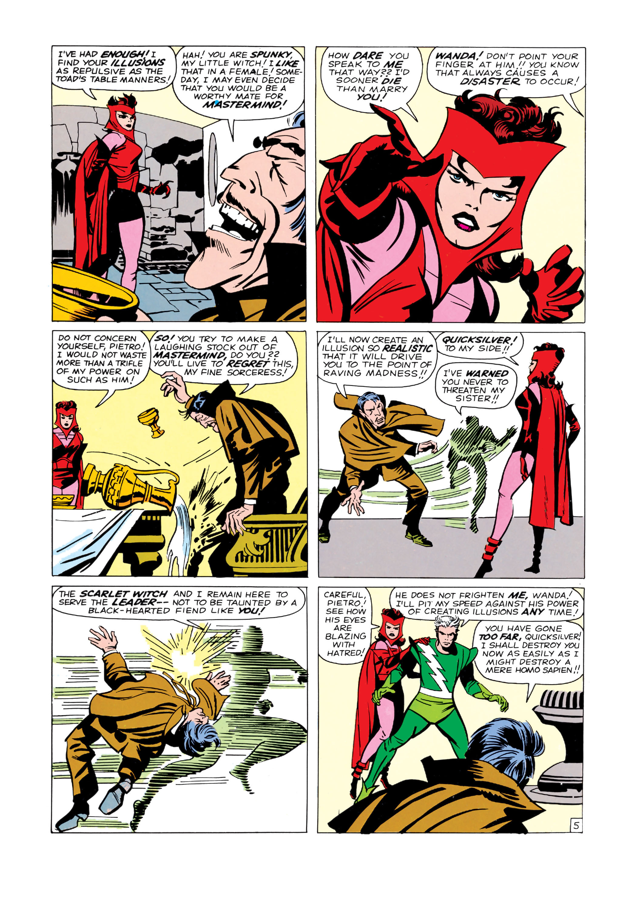 Read online Uncanny X-Men (1963) comic -  Issue #4 - 6