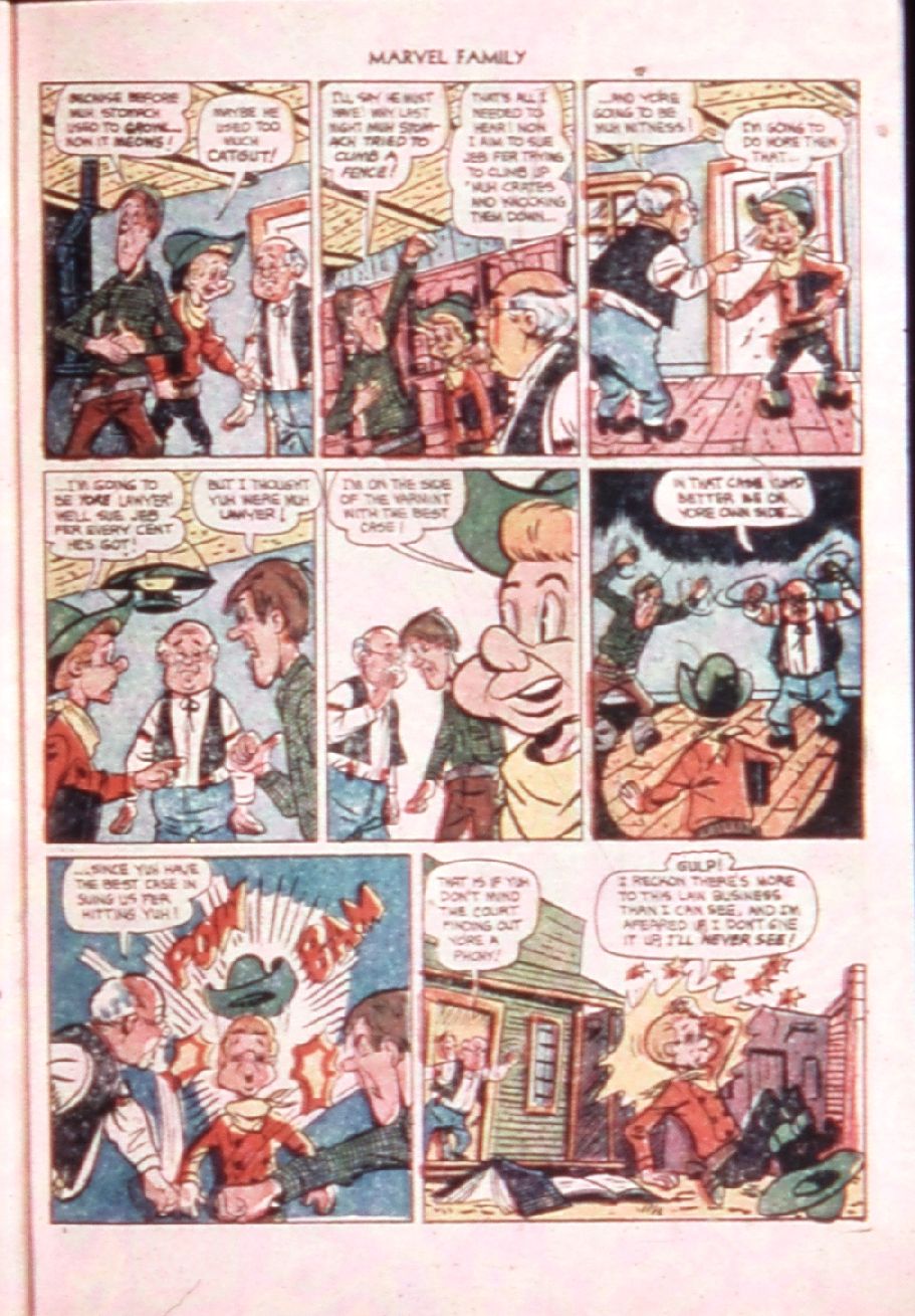 Read online The Marvel Family comic -  Issue #78 - 27
