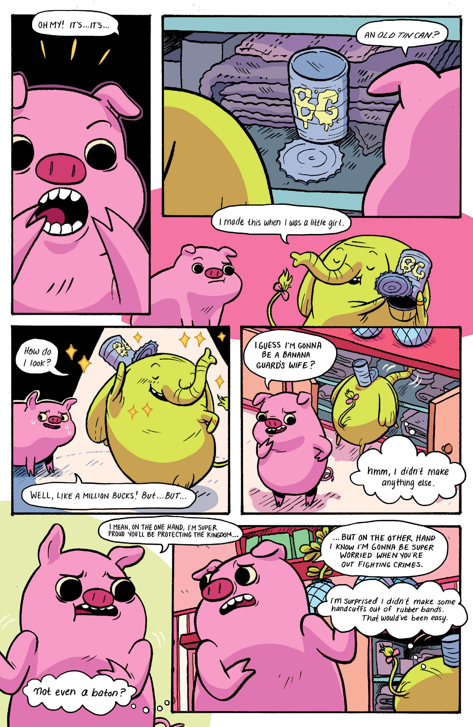 Read online Adventure Time: Banana Guard Academ comic -  Issue #1 - 9