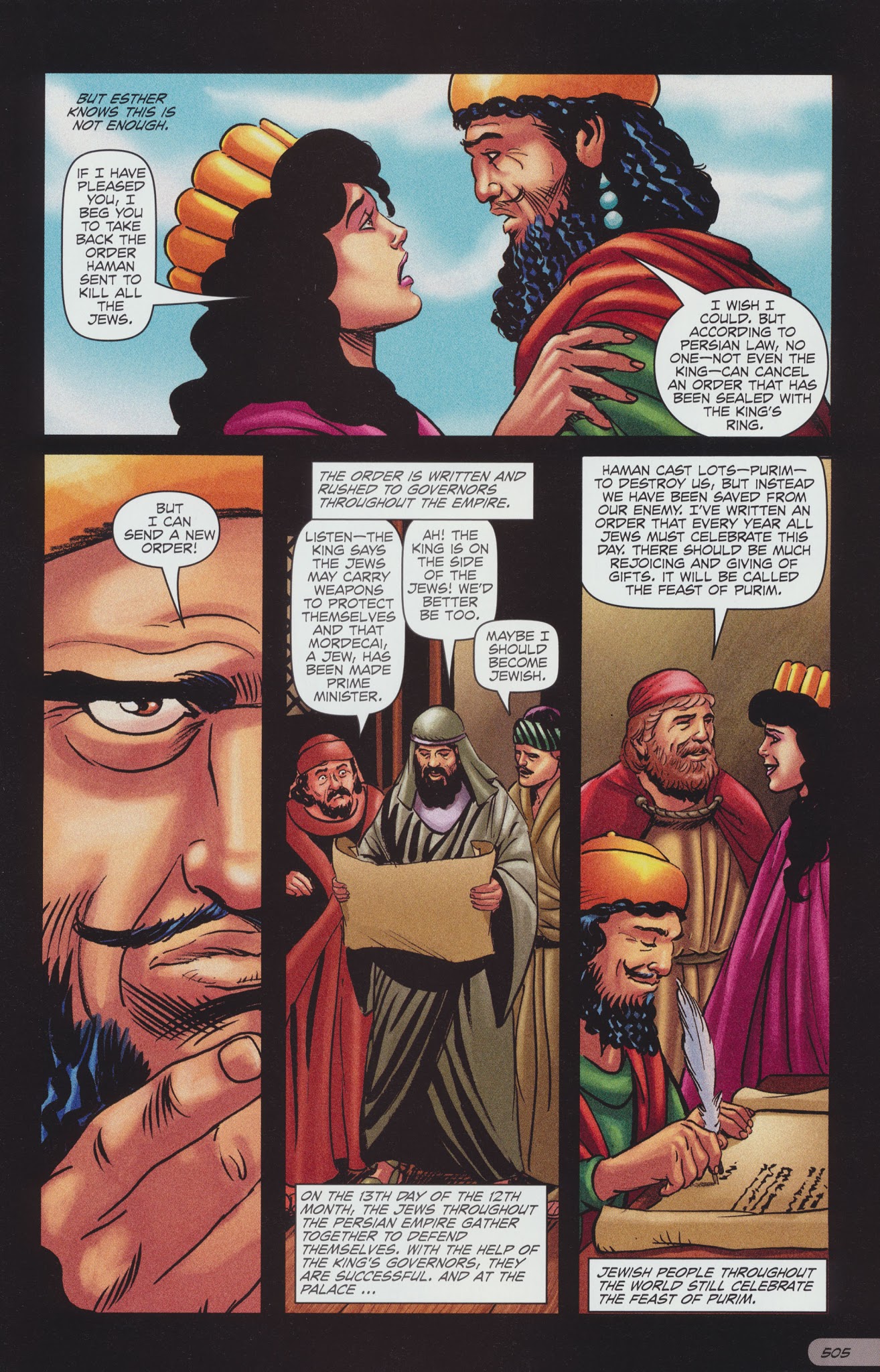 Read online The Action Bible comic -  Issue # TPB 2 - 128