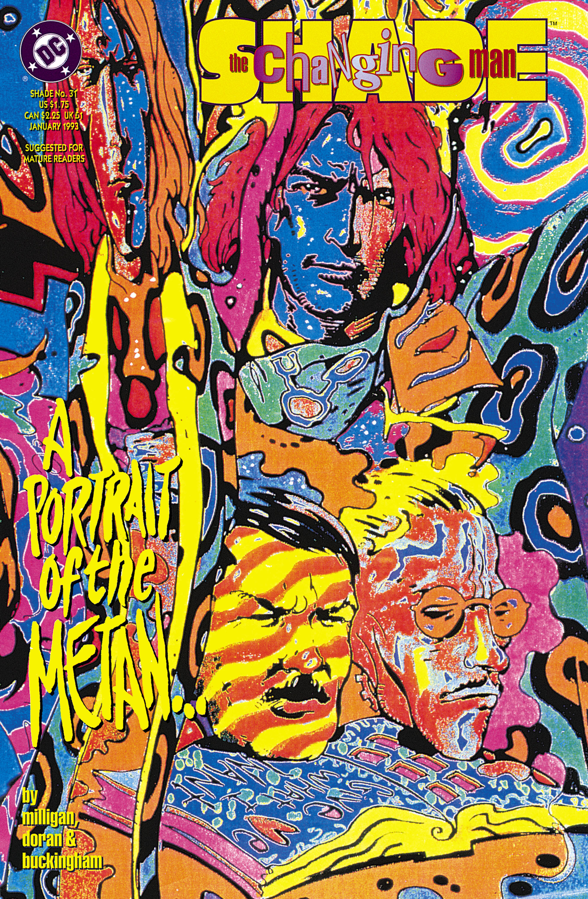 Read online Shade, the Changing Man comic -  Issue #31 - 1