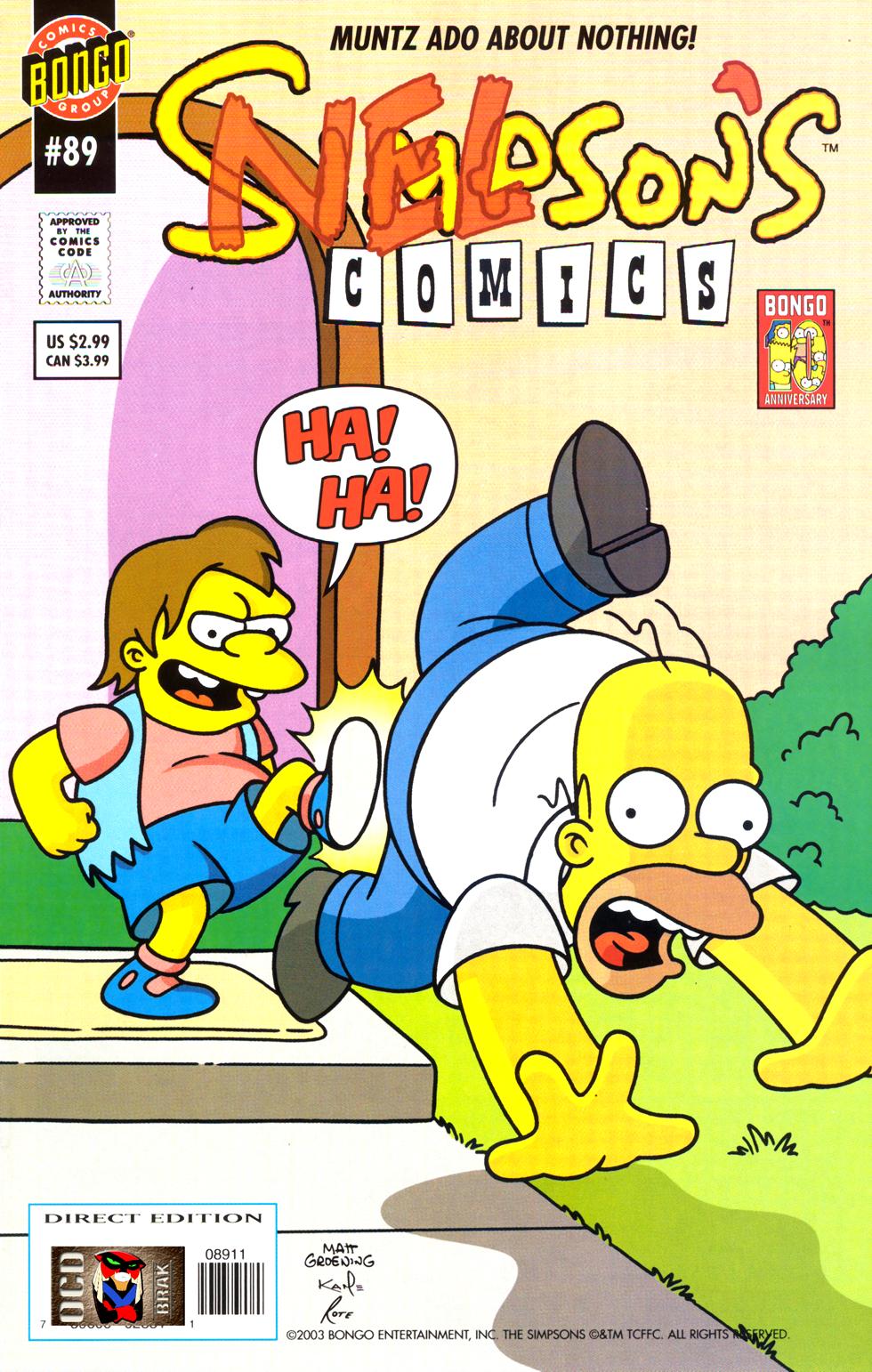 Read online Simpsons Comics comic -  Issue #89 - 1