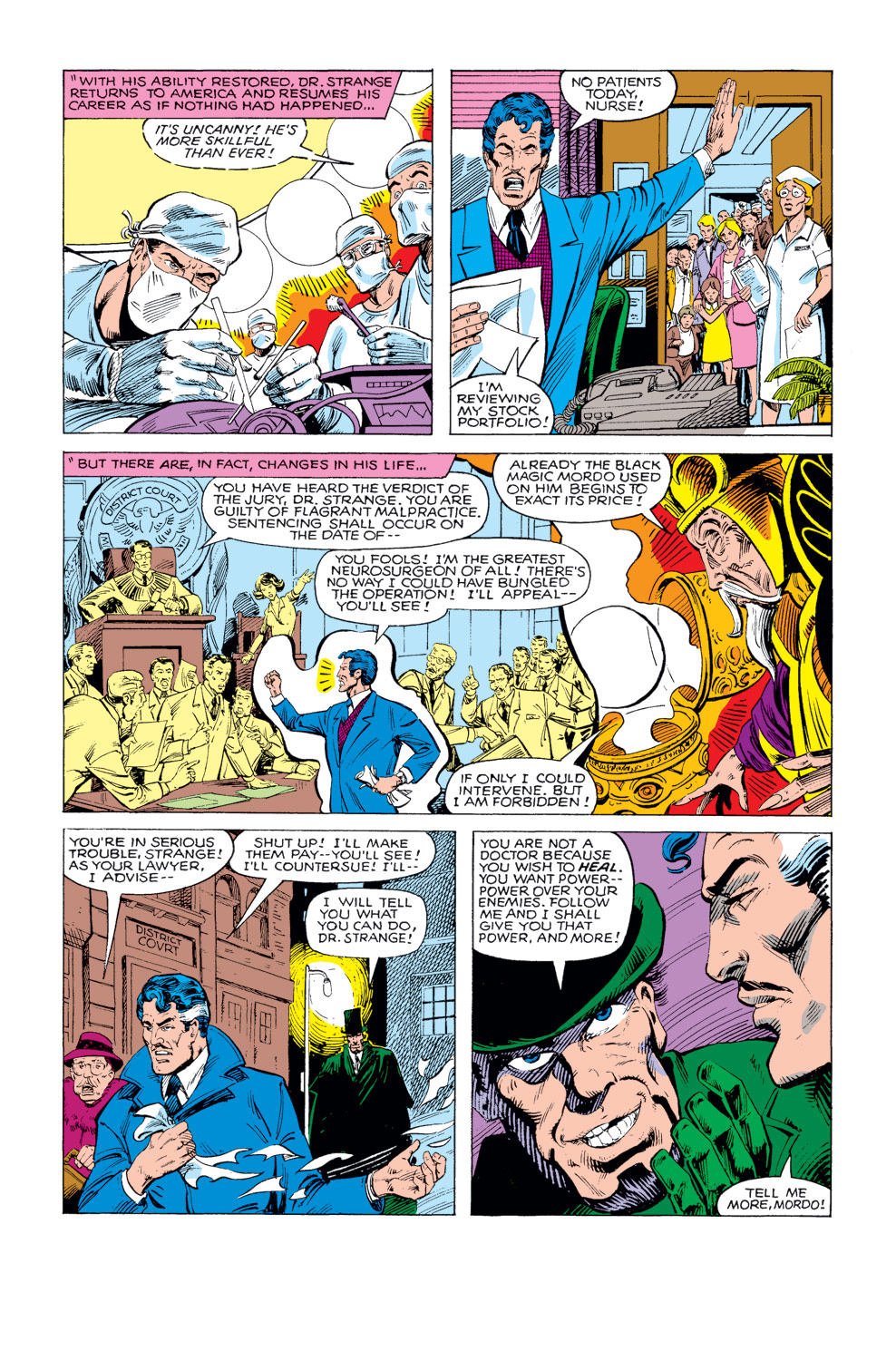 Read online What If? (1977) comic -  Issue #18 - Dr. Strange were a disciple of Dormammu - 6
