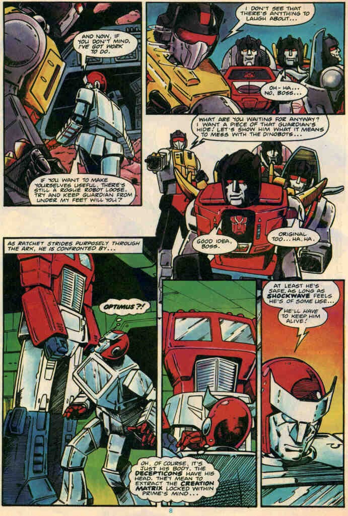 Read online The Transformers (UK) comic -  Issue #31 - 7