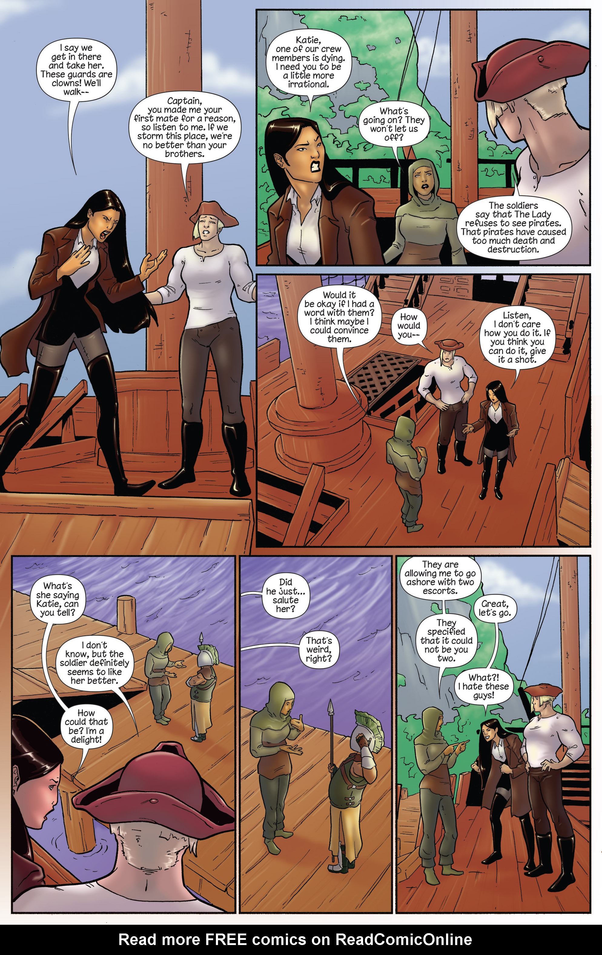 Read online Princeless: Raven the Pirate Princess comic -  Issue #10 - 4