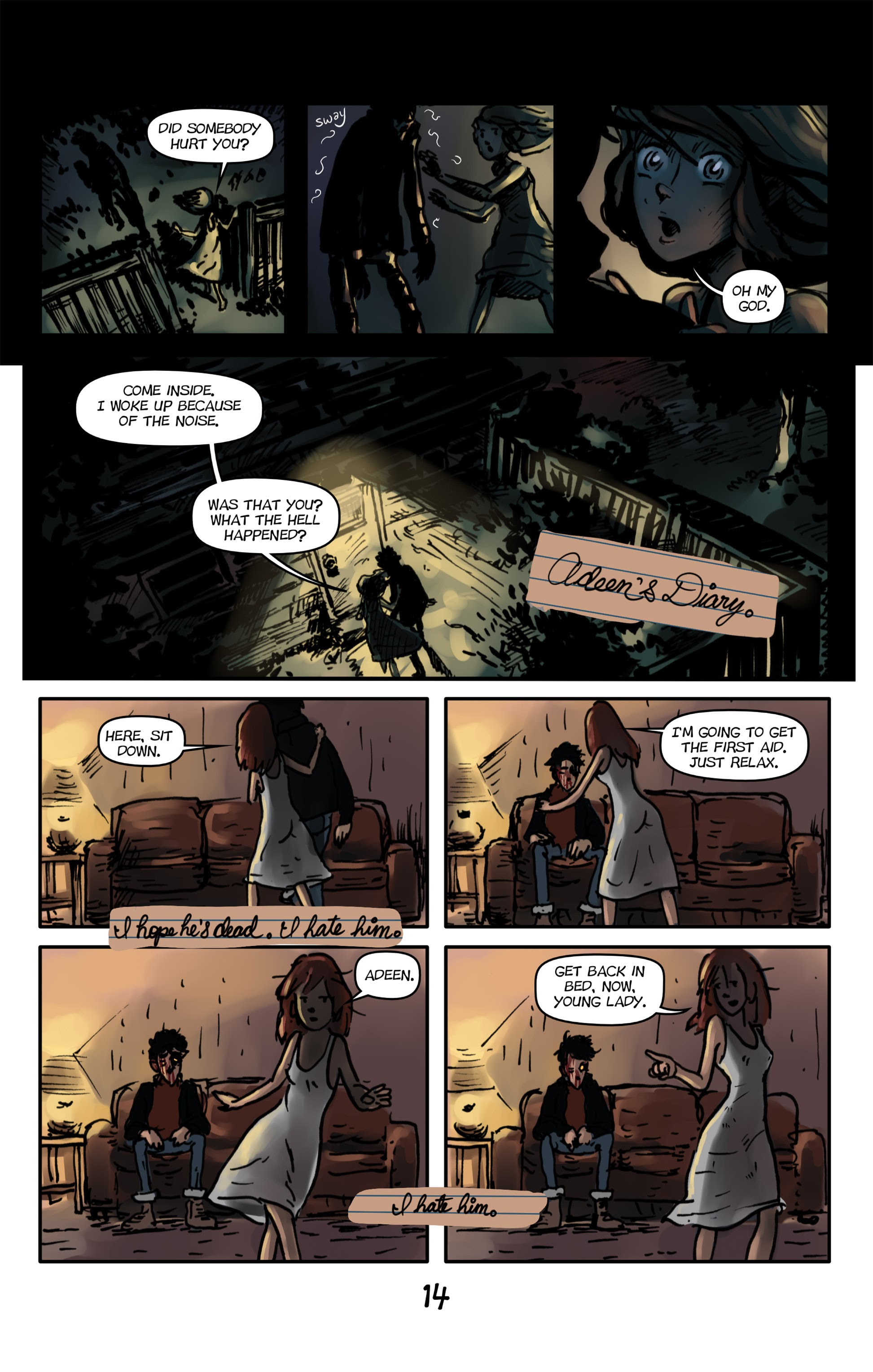 Read online Who Needs the Moon comic -  Issue #4 - 18
