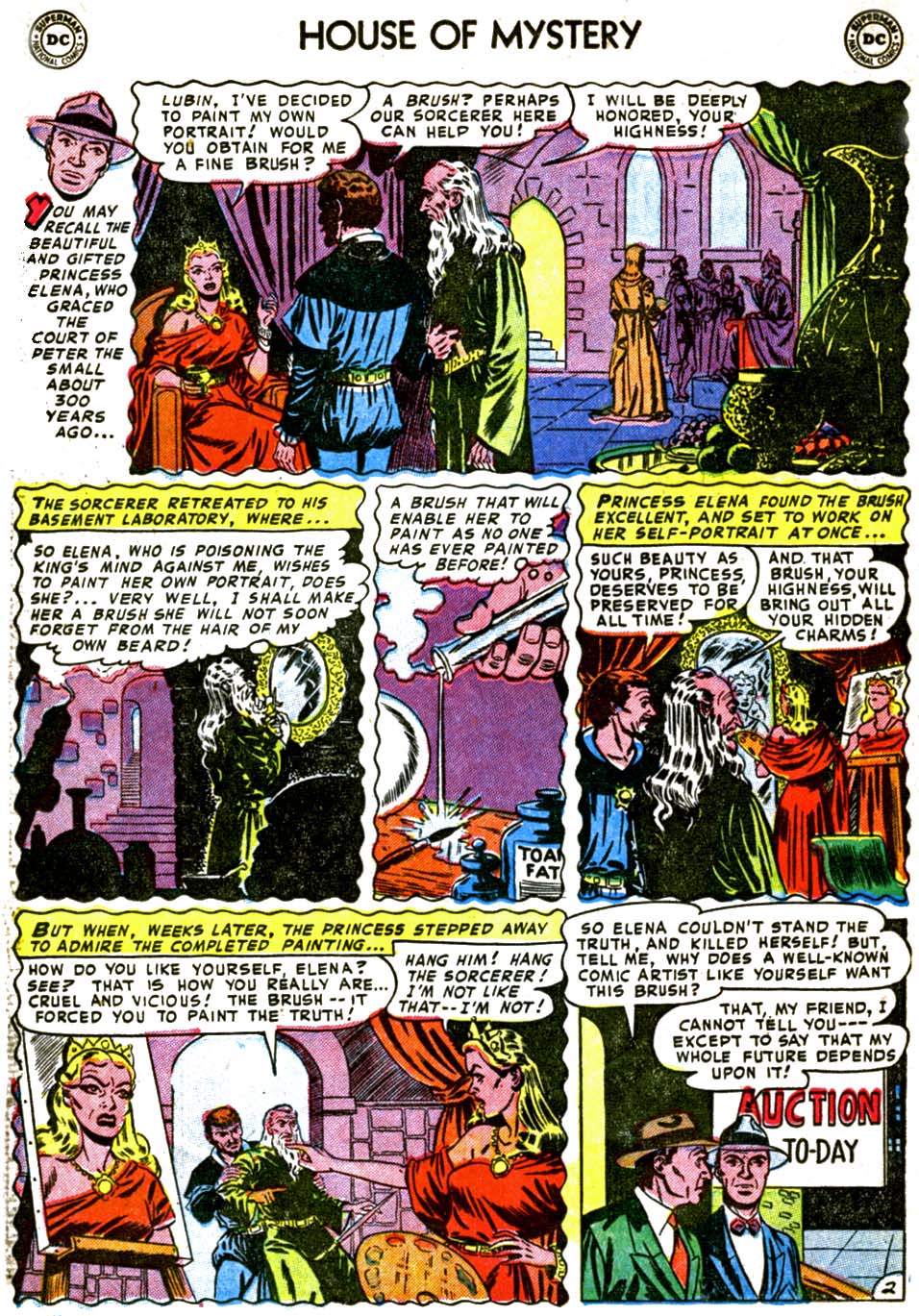 Read online House of Mystery (1951) comic -  Issue #10 - 14