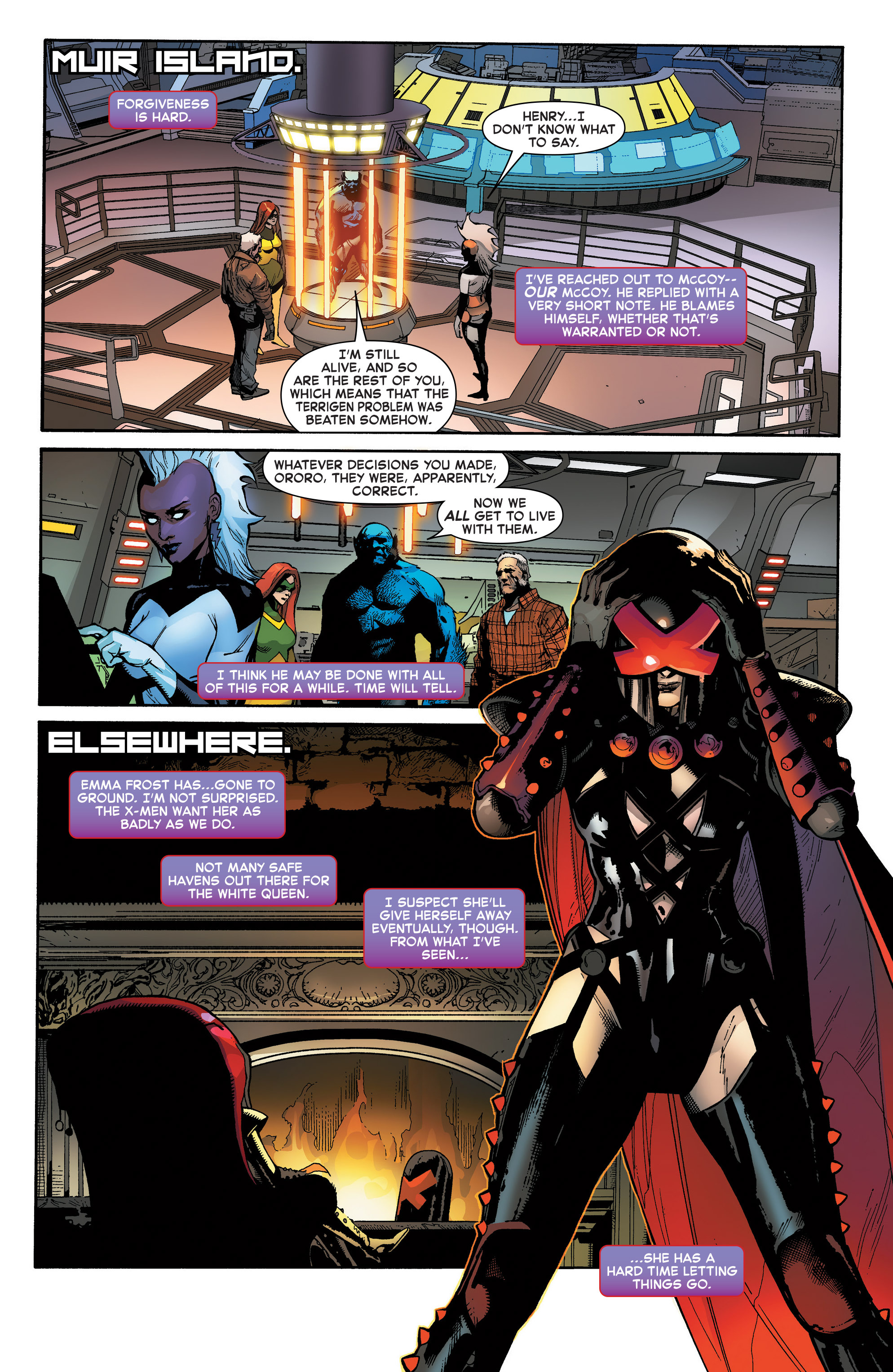 Read online Inhumans Vs. X-Men comic -  Issue #6 - 27