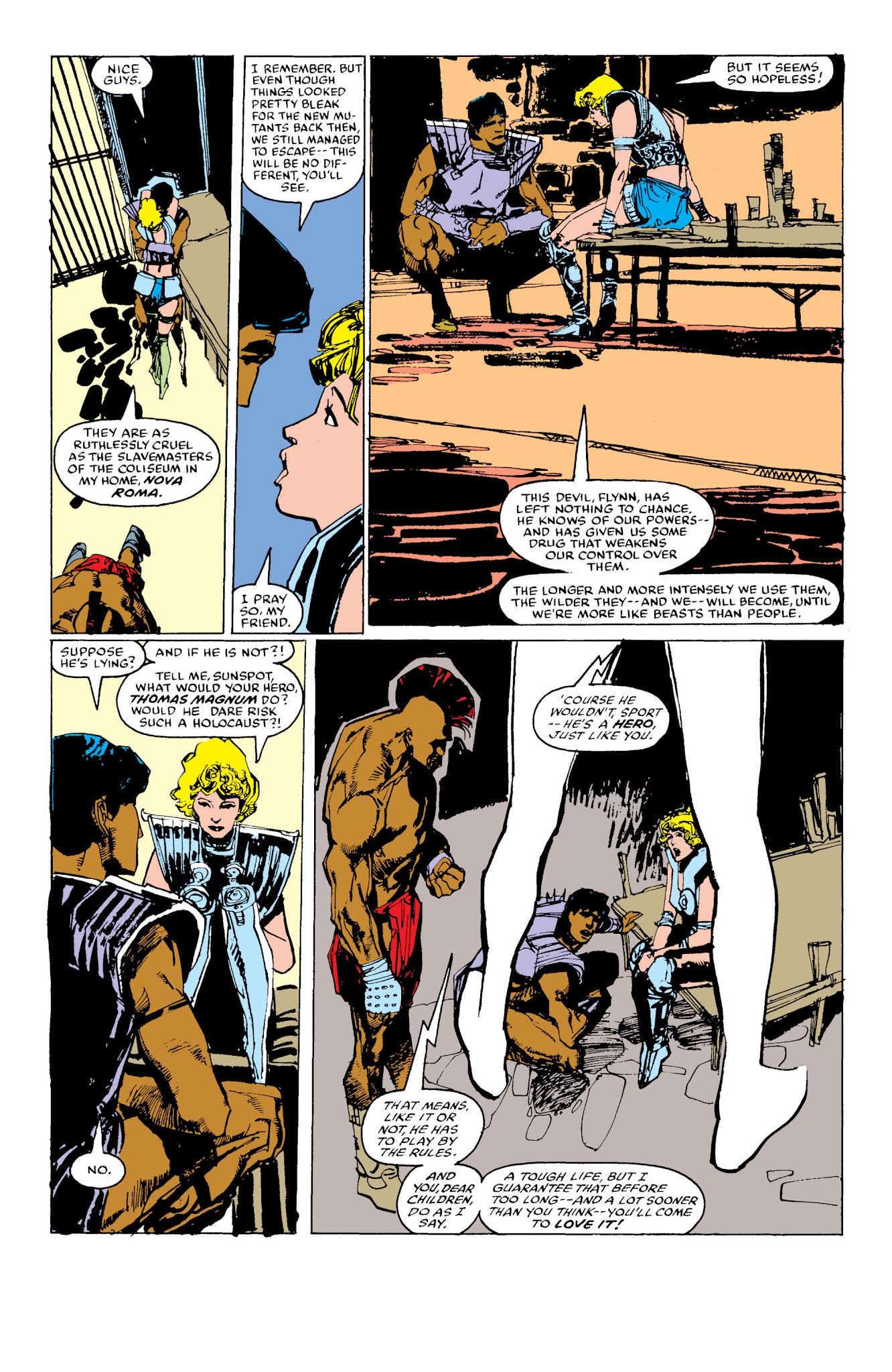 Read online New Mutants Classic comic -  Issue # TPB 4 - 87