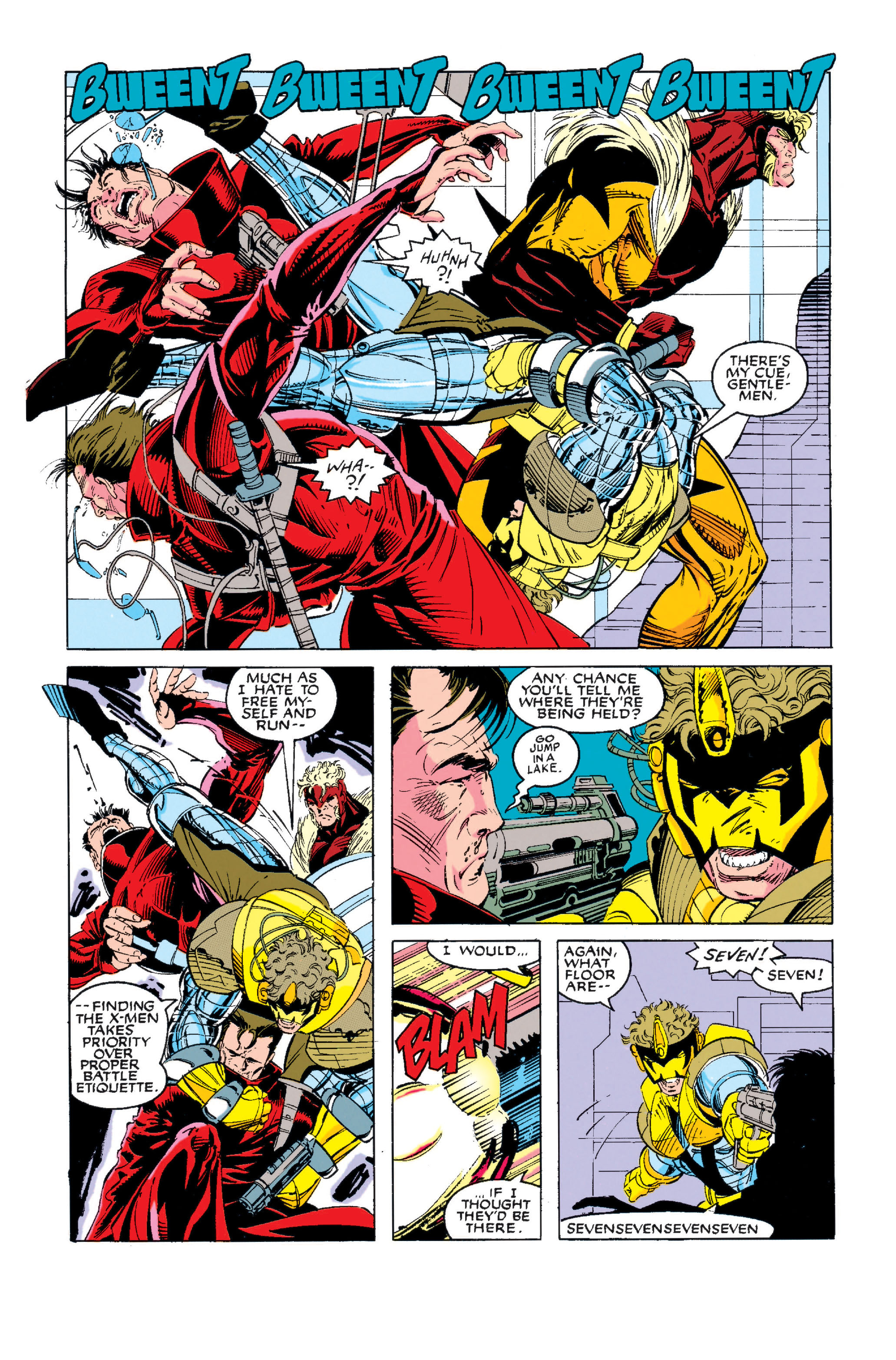 Read online X-Men (1991) comic -  Issue #7 - 11