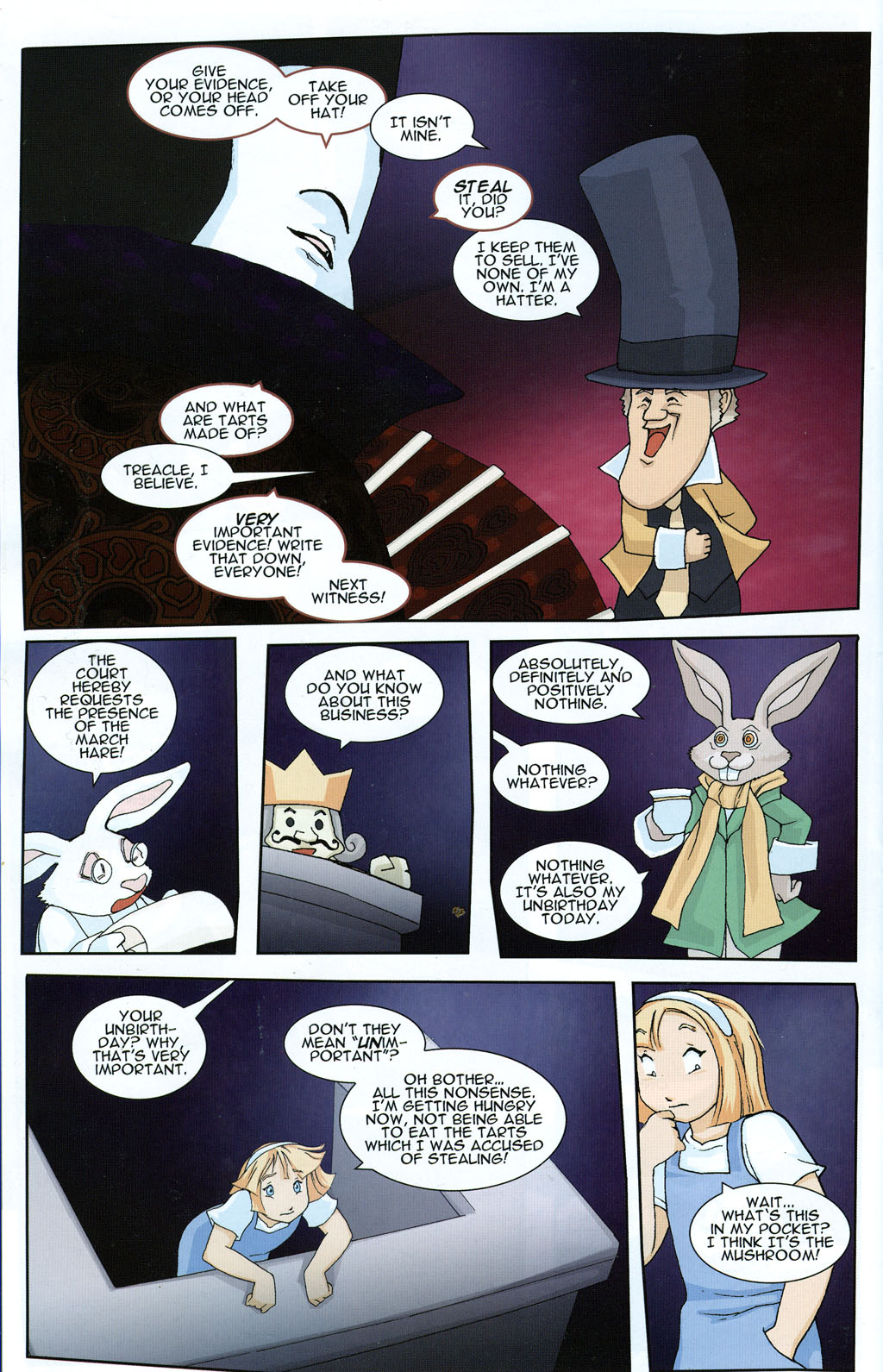 Read online New Alice in Wonderland comic -  Issue #4 - 29