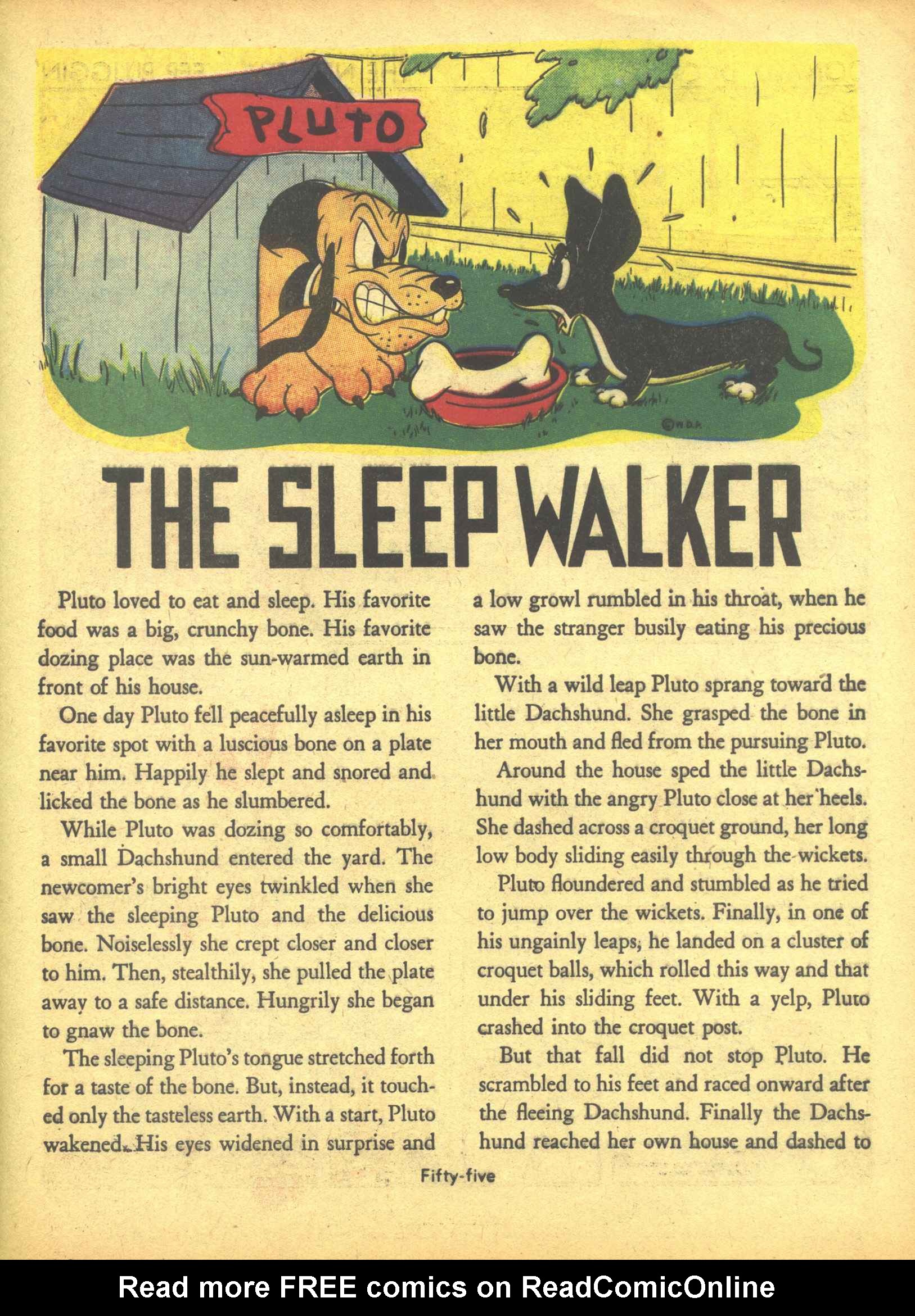 Read online Walt Disney's Comics and Stories comic -  Issue #19 - 57