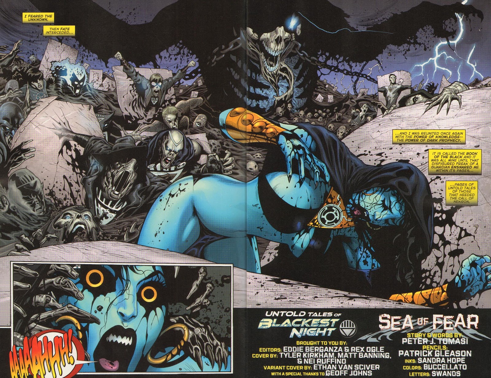 Untold Tales of Blackest Night issue Full - Page 4
