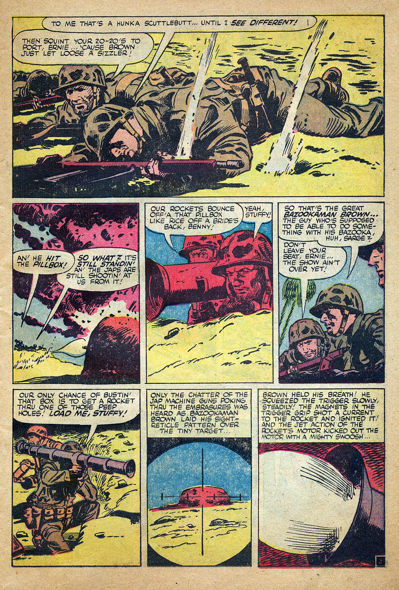 Read online Marines in Battle comic -  Issue #17 - 12