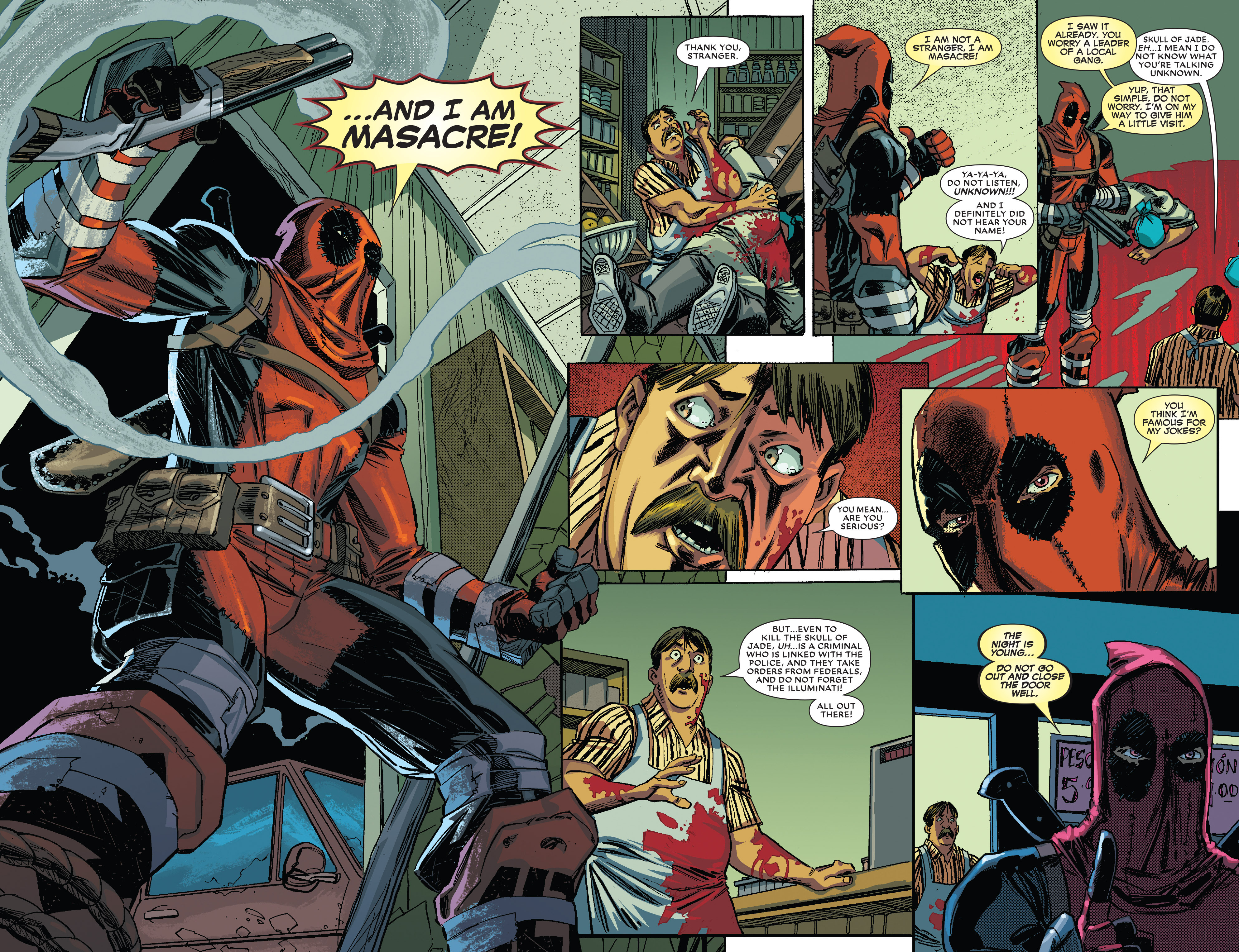 Read online Deadpool: Masacre comic -  Issue #1 - 4