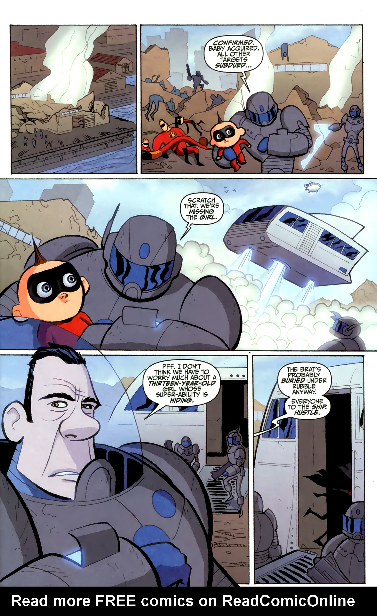 Read online The Incredibles comic -  Issue #2 - 10
