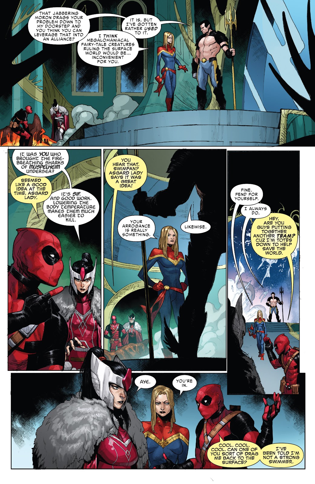 War Of The Realms Strikeforce issue The War Avengers - Page 9