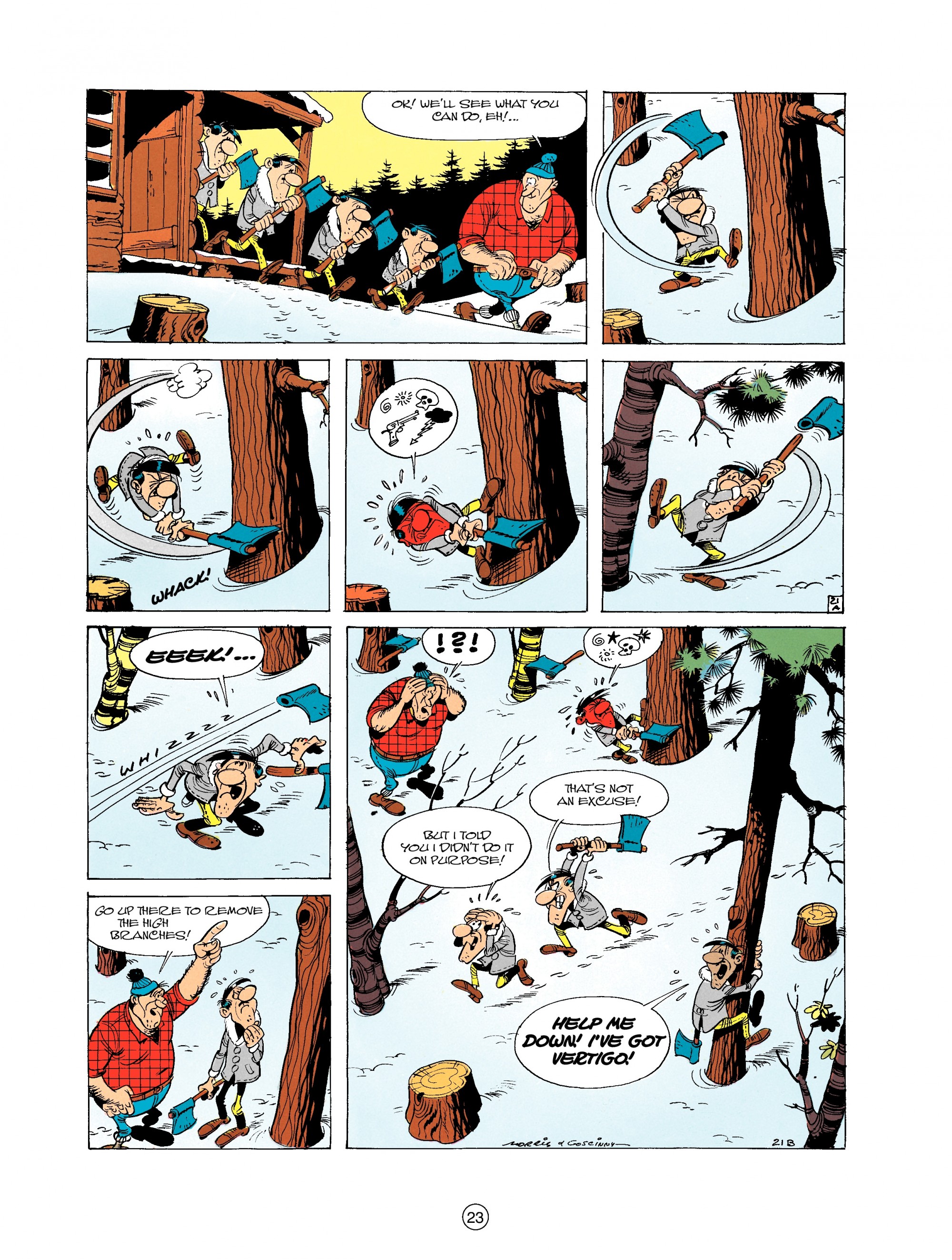 Read online A Lucky Luke Adventure comic -  Issue #15 - 23