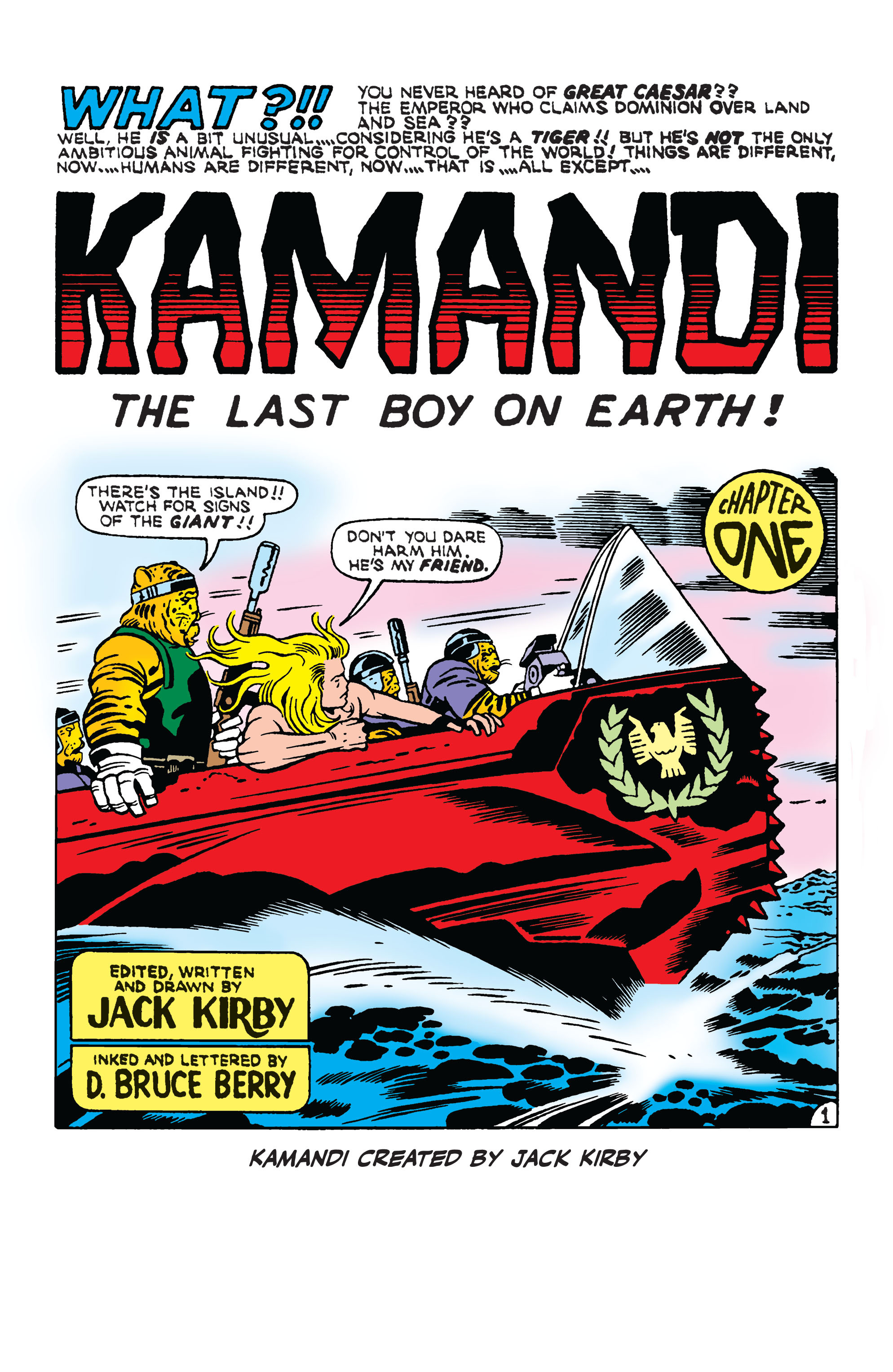 Read online The Kamandi Challenge comic -  Issue # _Special - 3