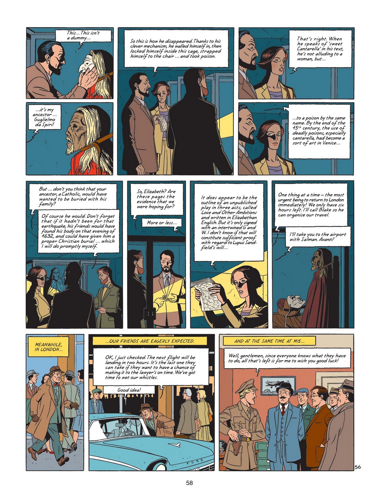 Read online Blake & Mortimer comic -  Issue #24 - 59