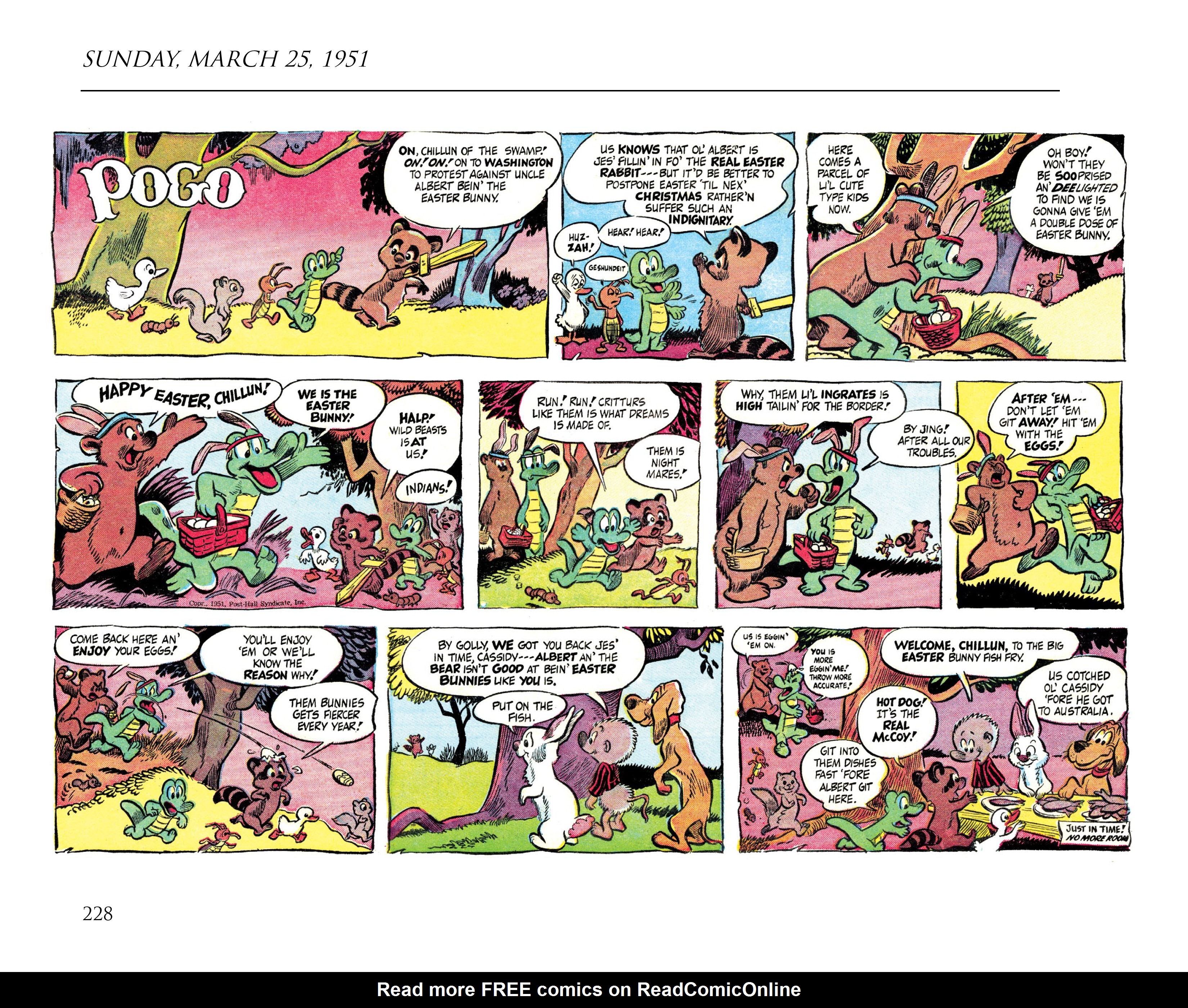 Read online Pogo by Walt Kelly: The Complete Syndicated Comic Strips comic -  Issue # TPB 2 (Part 3) - 46
