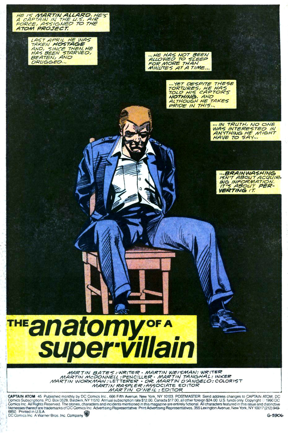 Read online Captain Atom (1987) comic -  Issue #45 - 2