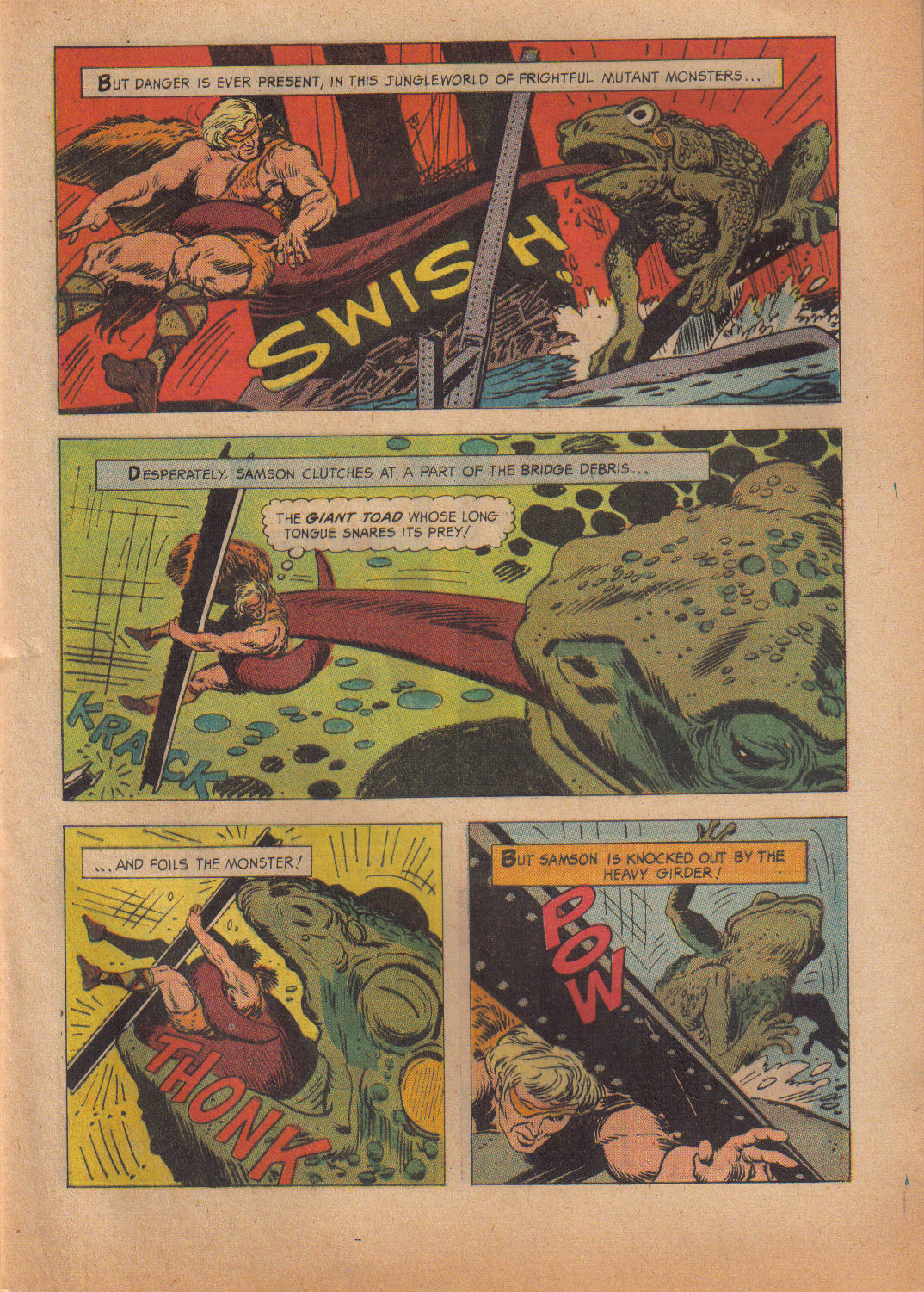Read online Mighty Samson (1964) comic -  Issue #4 - 5