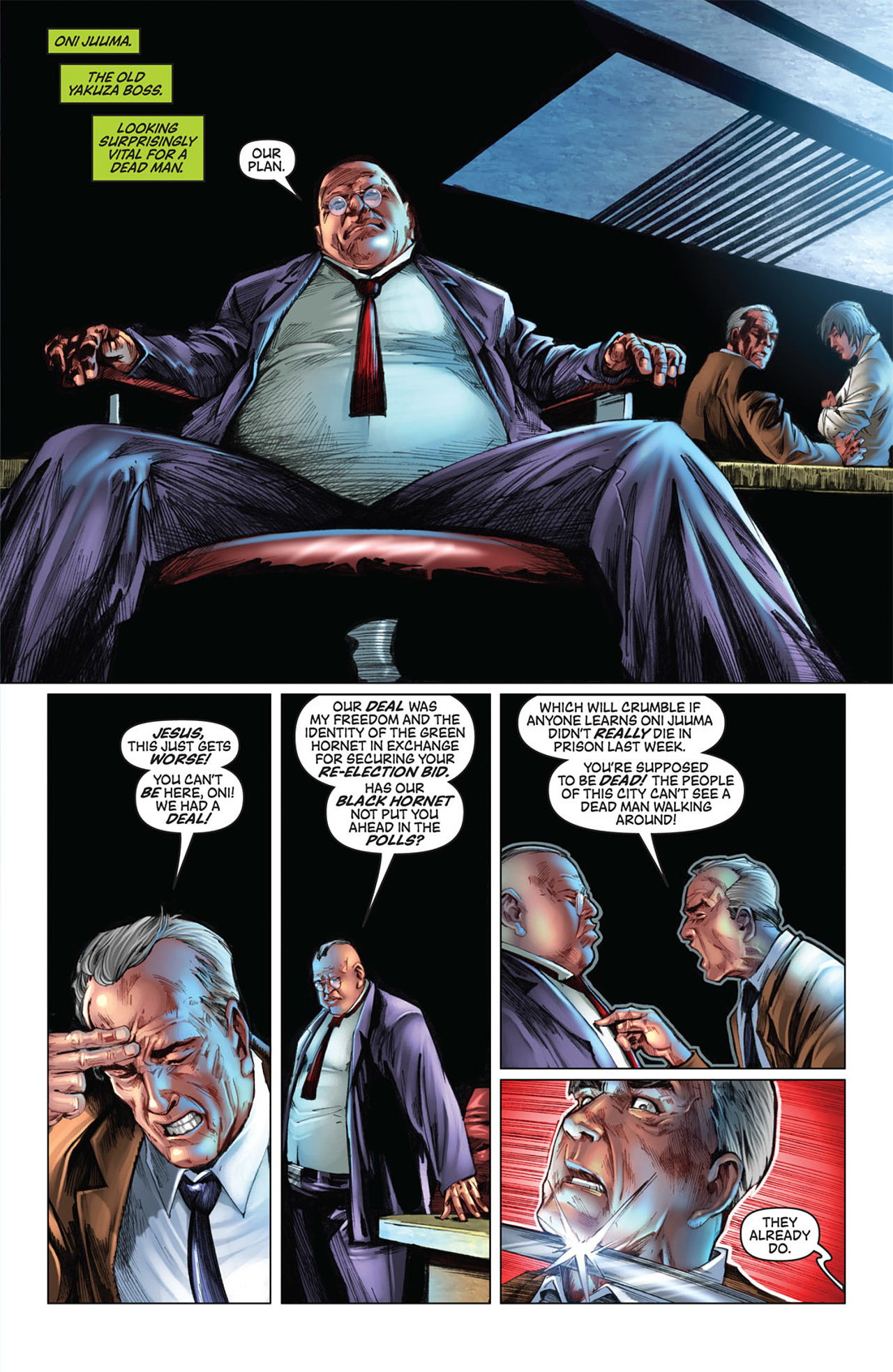 Read online Green Hornet comic -  Issue #5 - 21