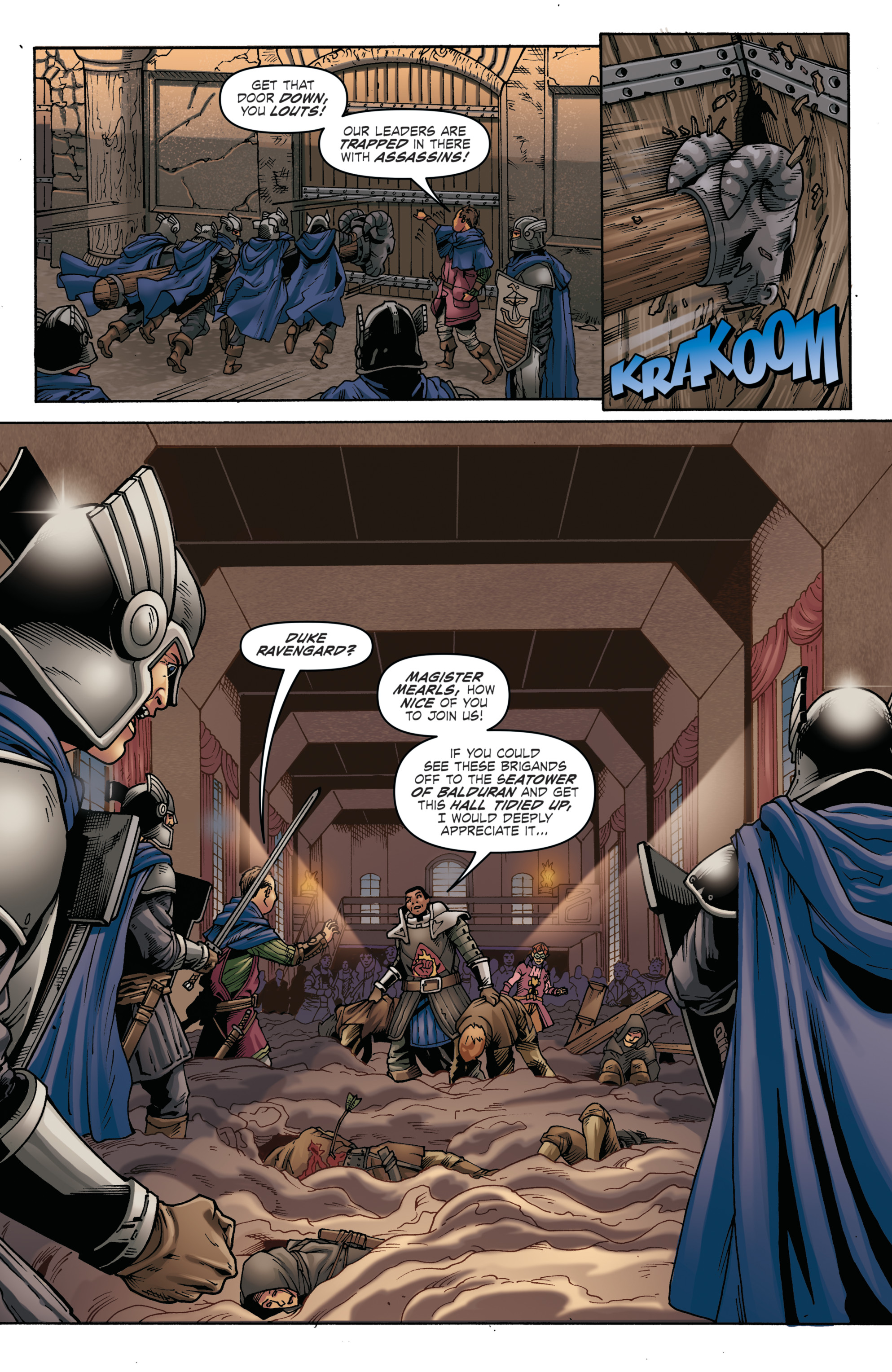 Read online Dungeons & Dragons: Evil At Baldur's Gate comic -  Issue # _TPB - 45